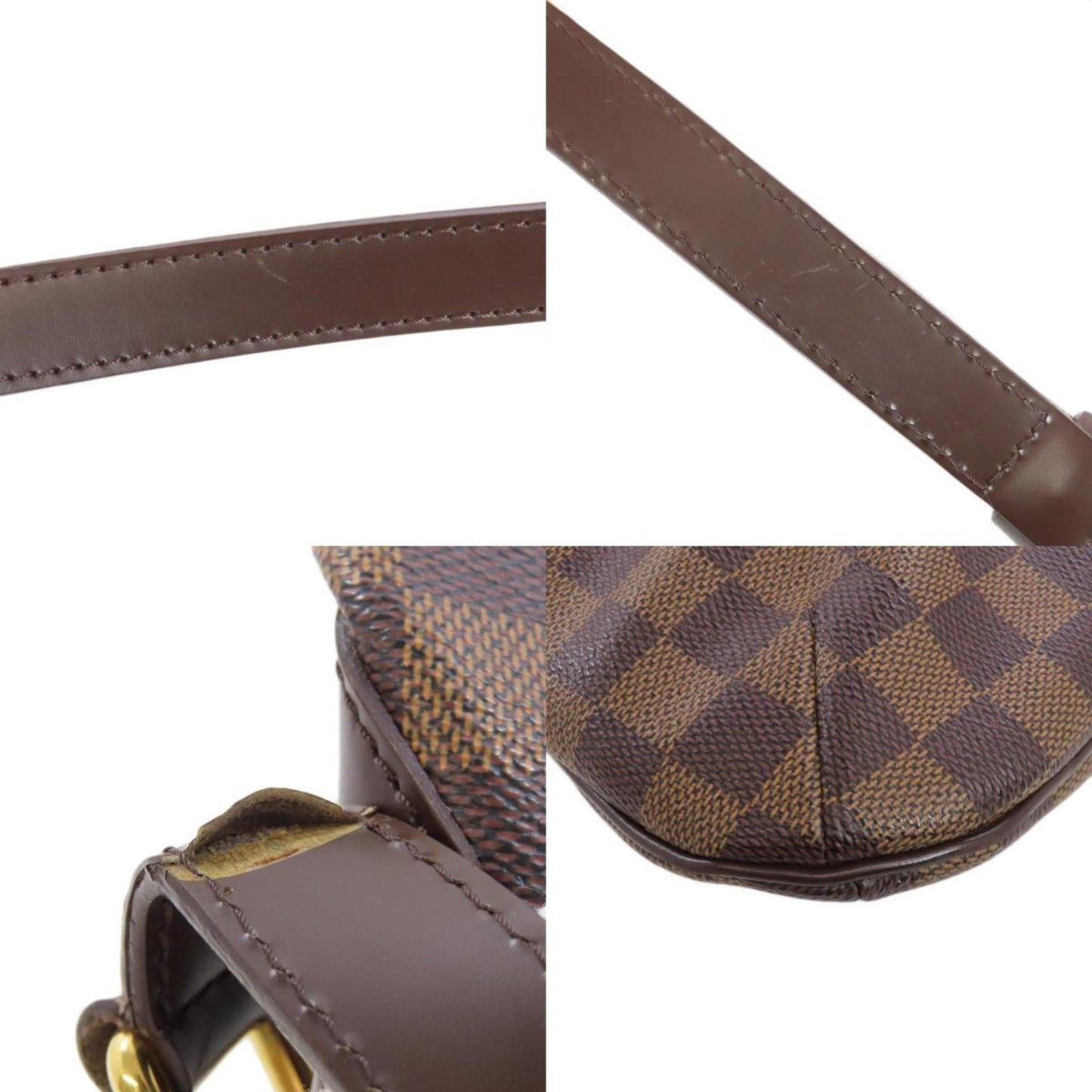 Louis Vuitton Damier Damier Canvas Ebene Damier Canvas Shoulder Bag