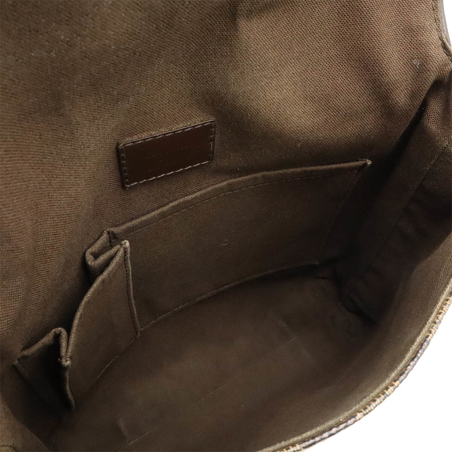 Louis Vuitton Brown Pvc Shoulder Bag
