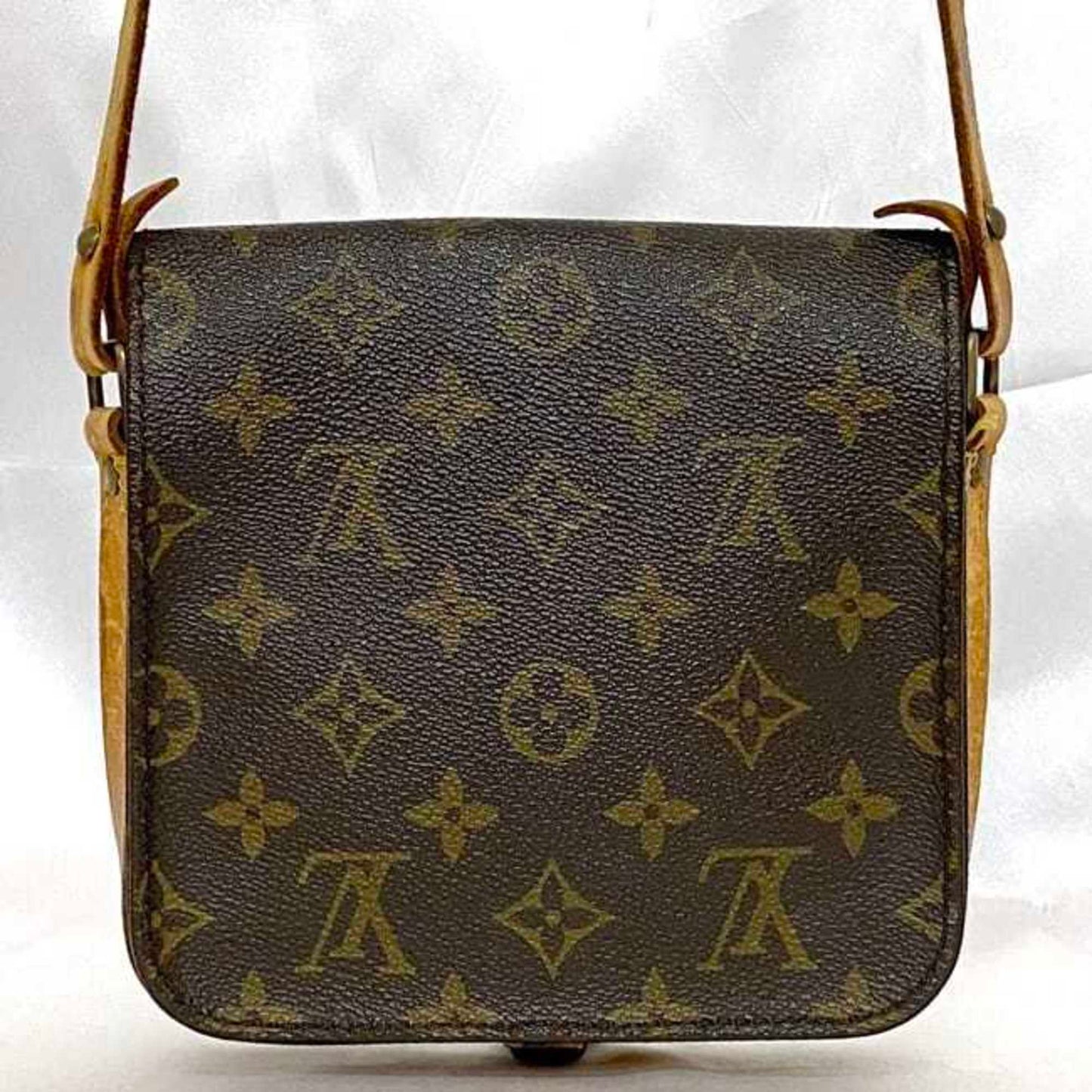 Louis Vuitton Brown Monogram Monogram Leather Shoulder Bag