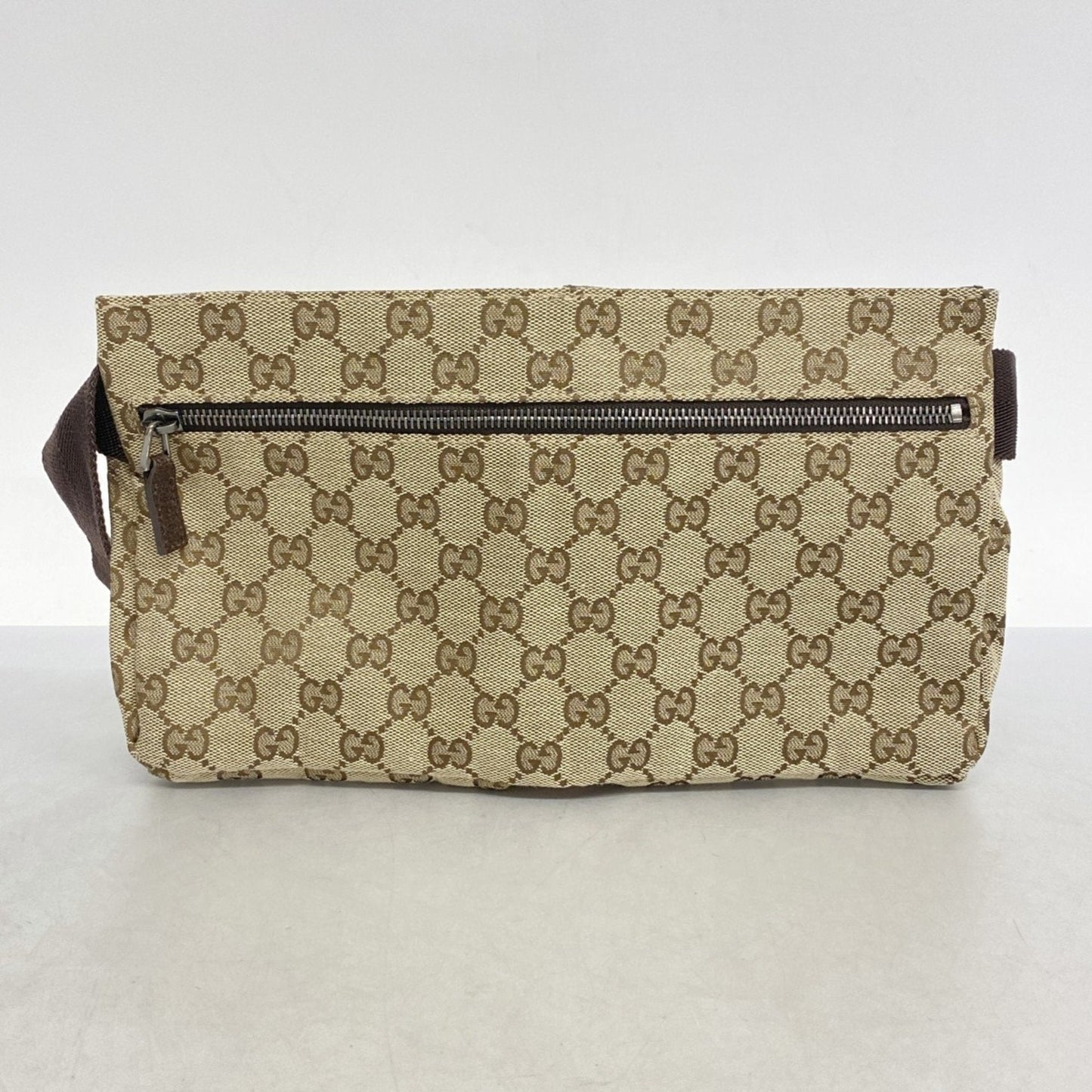 Gucci Brown Canvas Fanny Pack