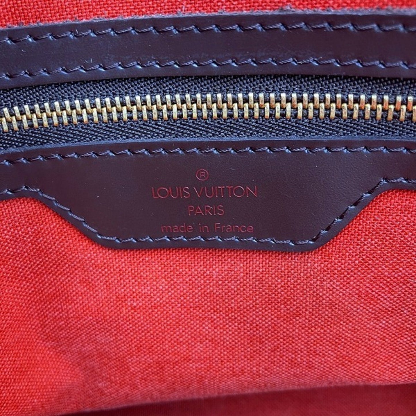 Louis Vuitton Brown Damier Canvas Shoulder Bag