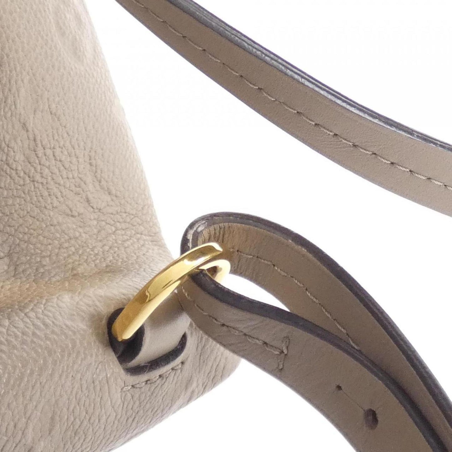 Louis Vuitton Tourterelle Leather Backpack
