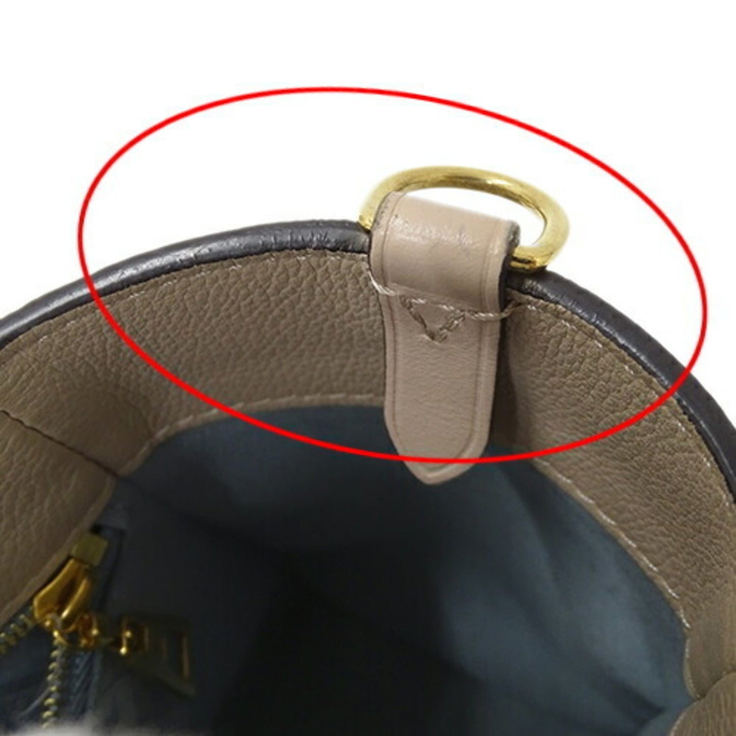 Louis Vuitton Grayish Monogram Leather Handbag Shoulder Bag