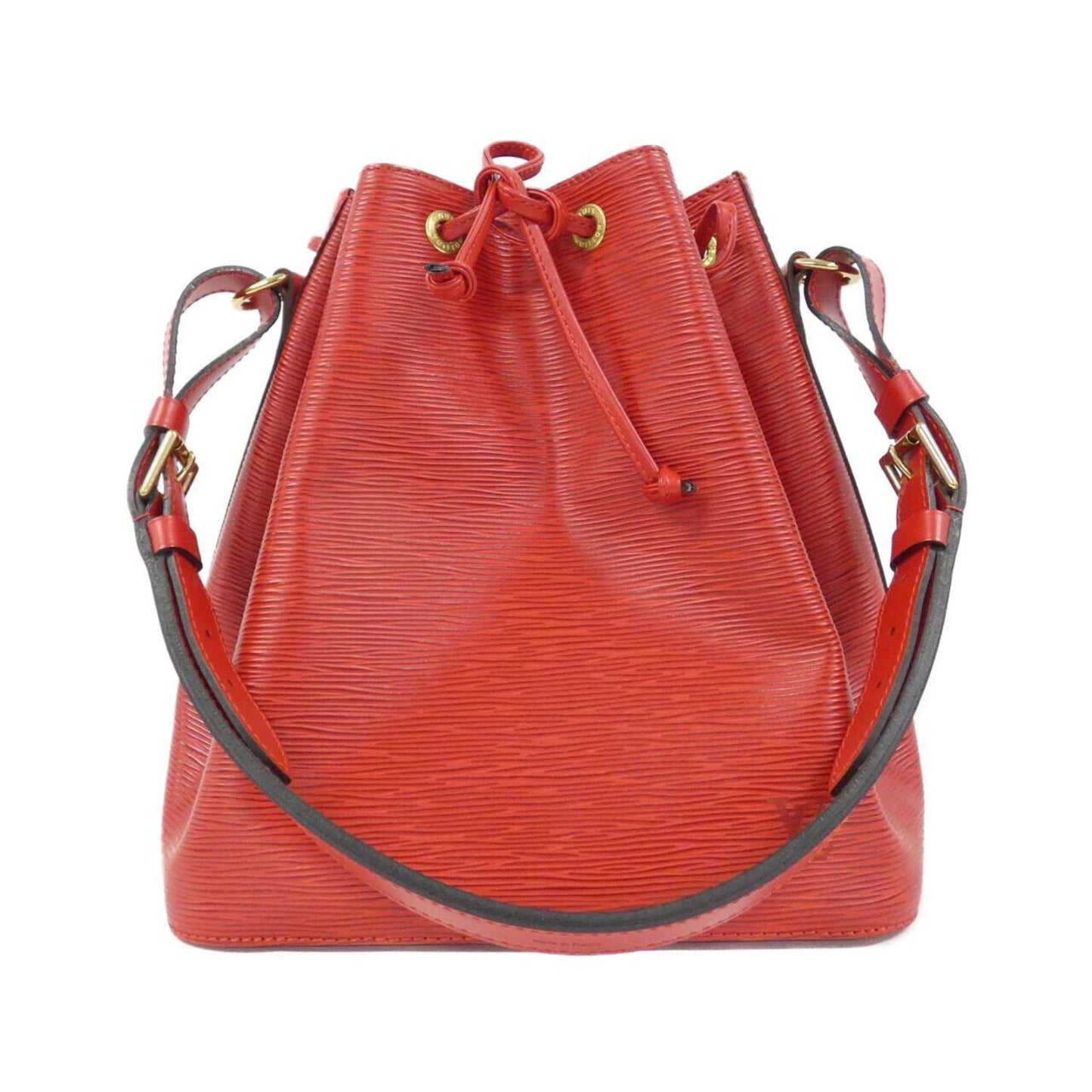 Louis Vuitton Red Color Leather Shoulder Bag ()