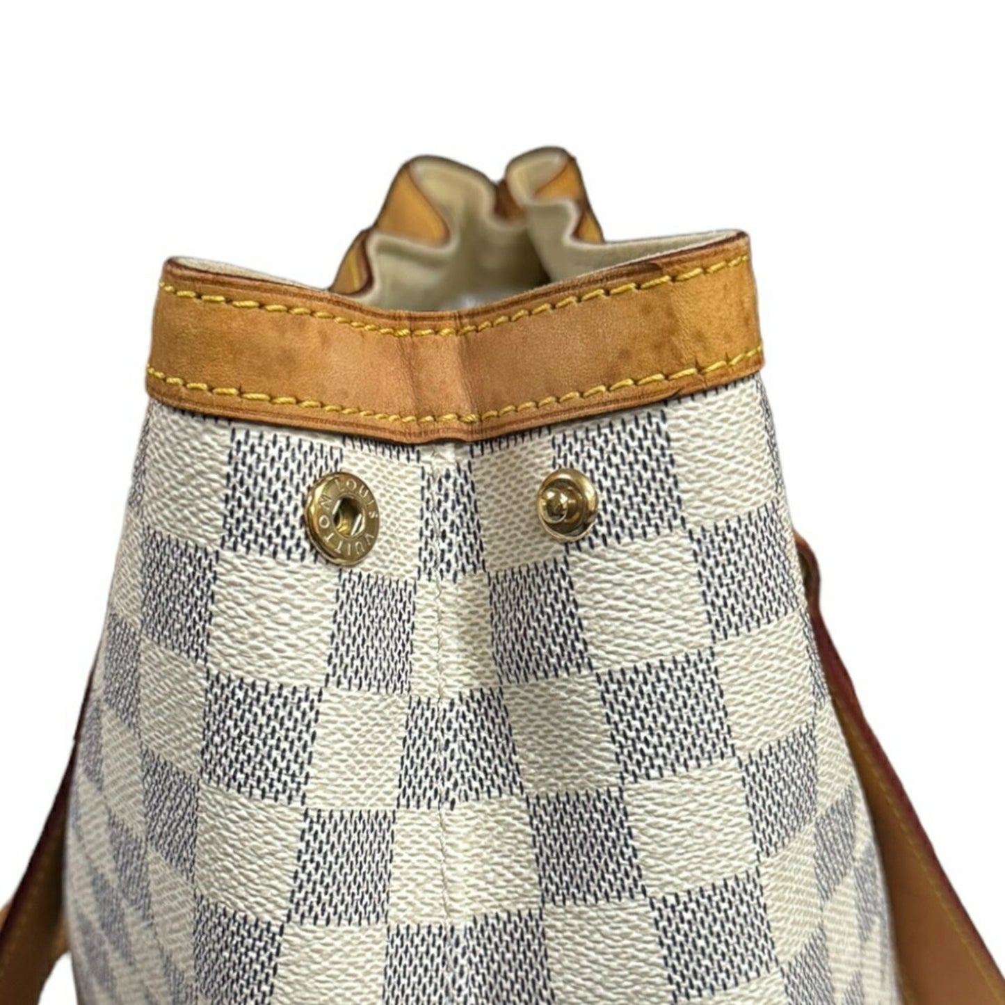 Louis Vuitton White Damier Azur Shoulder Bag