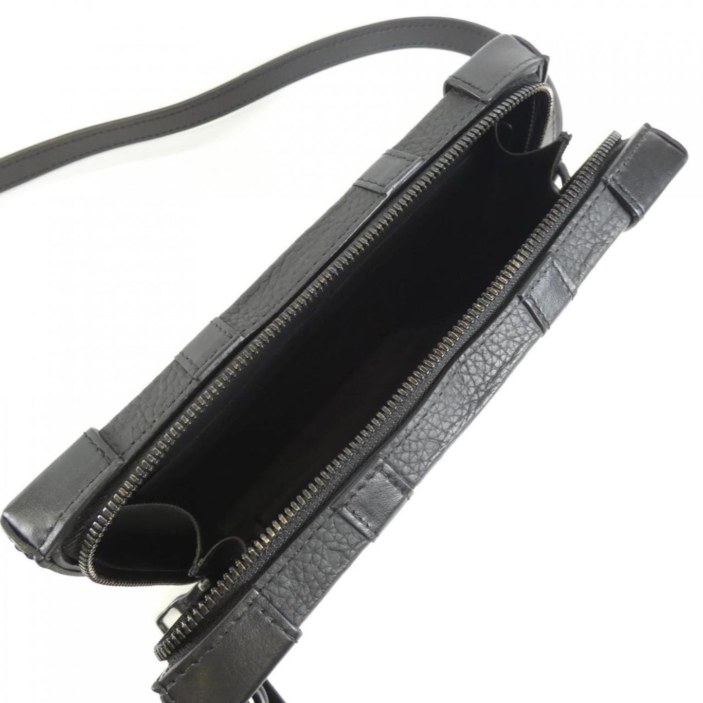 Louis Vuitton Black Leather Shoulder Bag