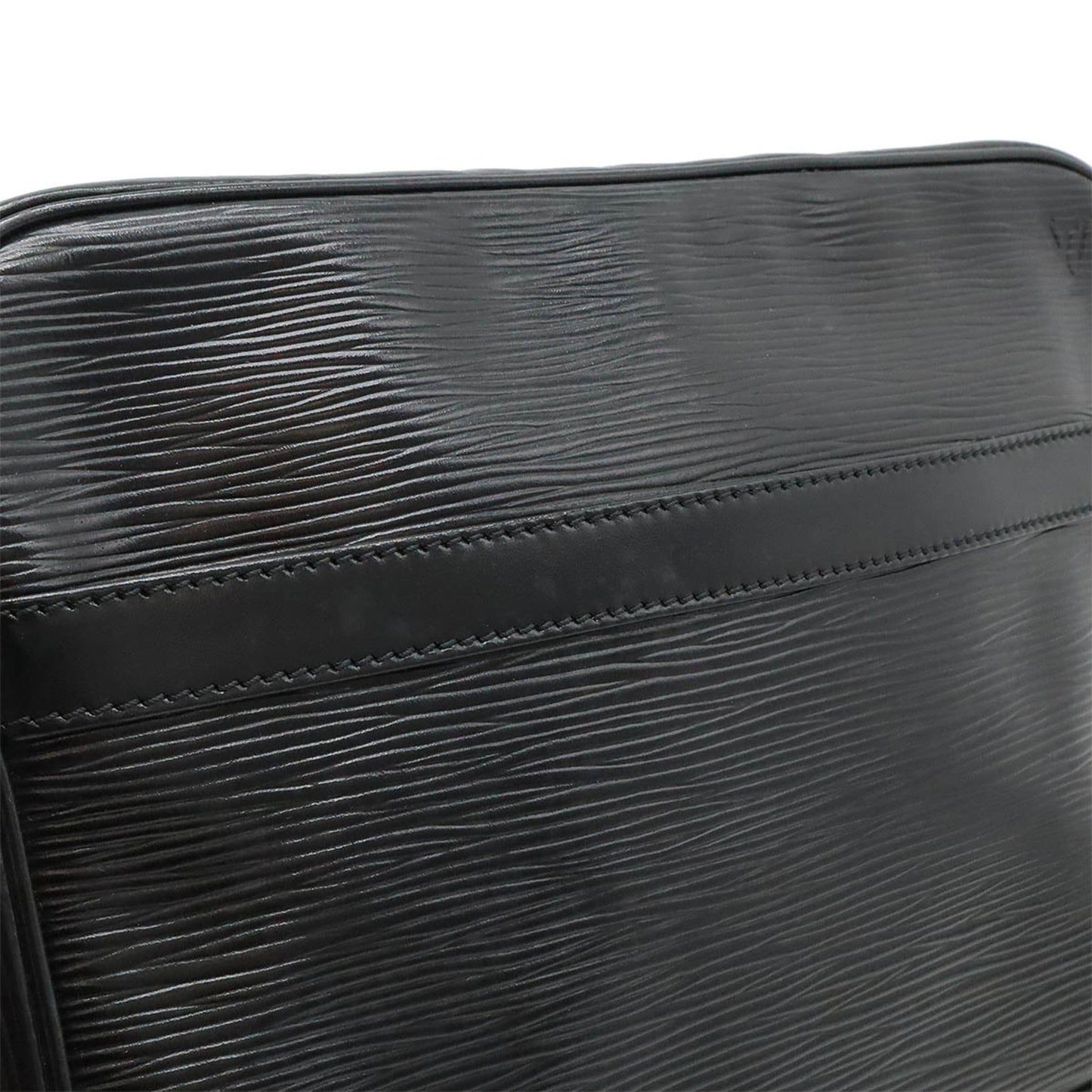 Louis Vuitton Noir Epi Leather Shoulder Bag