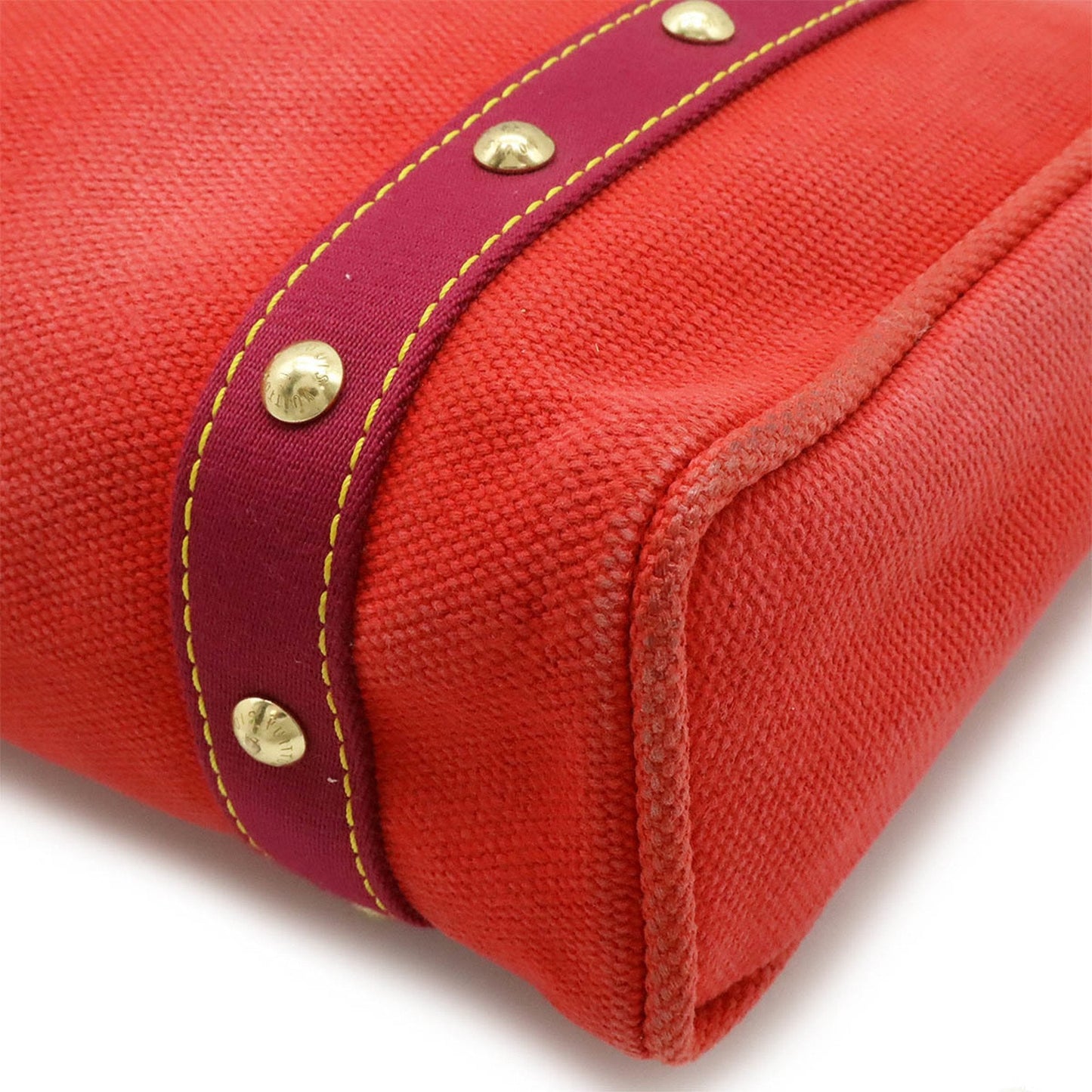 Louis Vuitton Purple Red Color Rouge Canvas Shoulder Bag Tote Bag