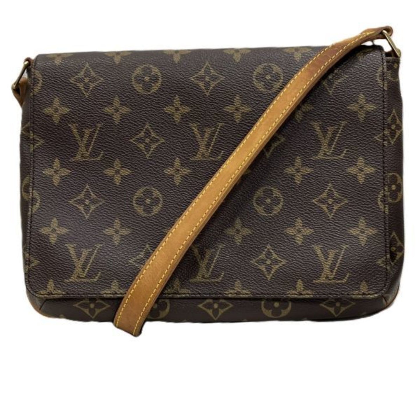 Louis Vuitton Brown Shoulder Bag ()