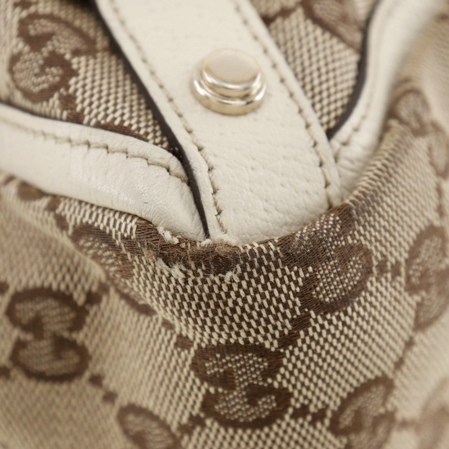 Gucci Abbey Brown Gg Canvas Tote Bag