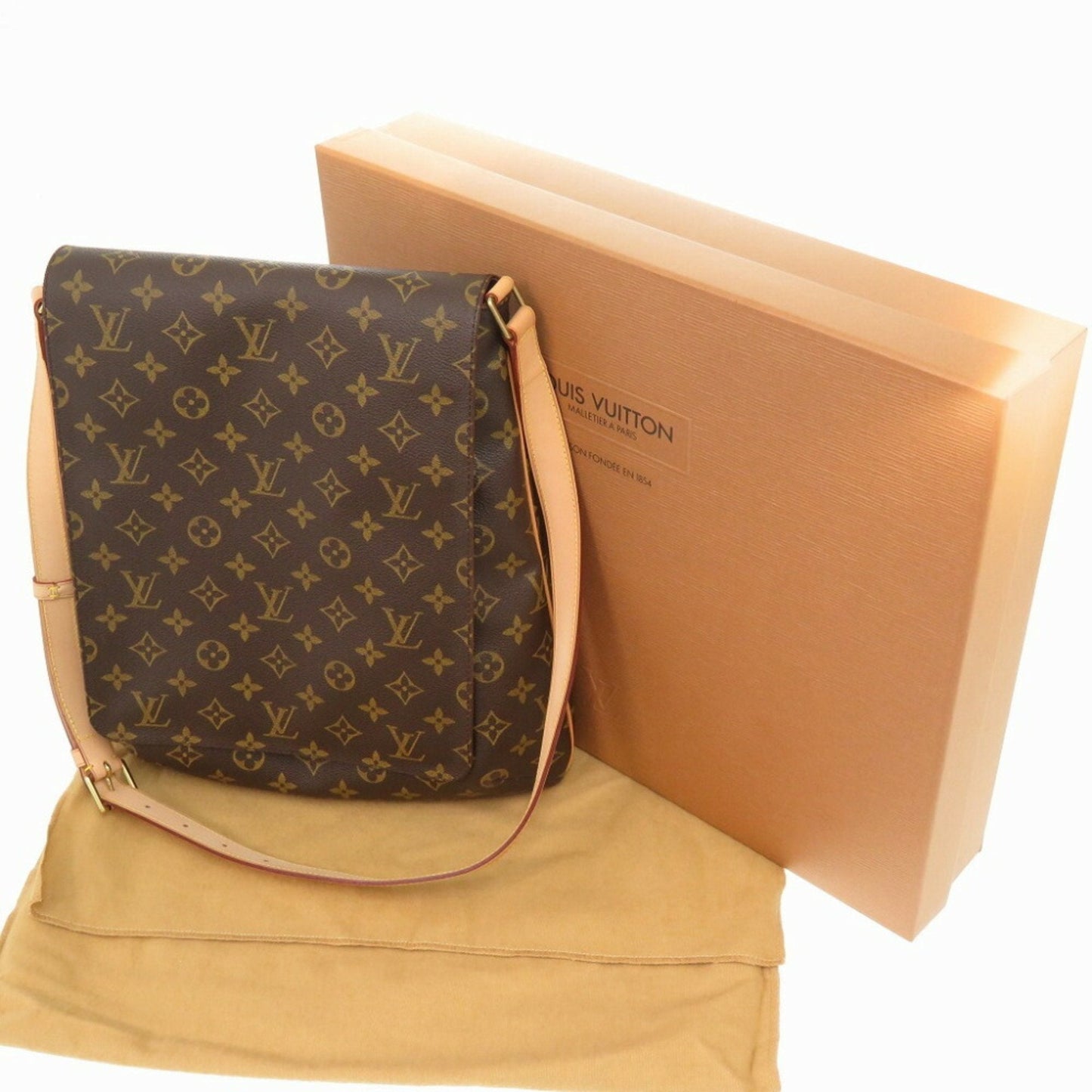 Louis Vuitton Brown Monogram Monogram Shoulder Bag