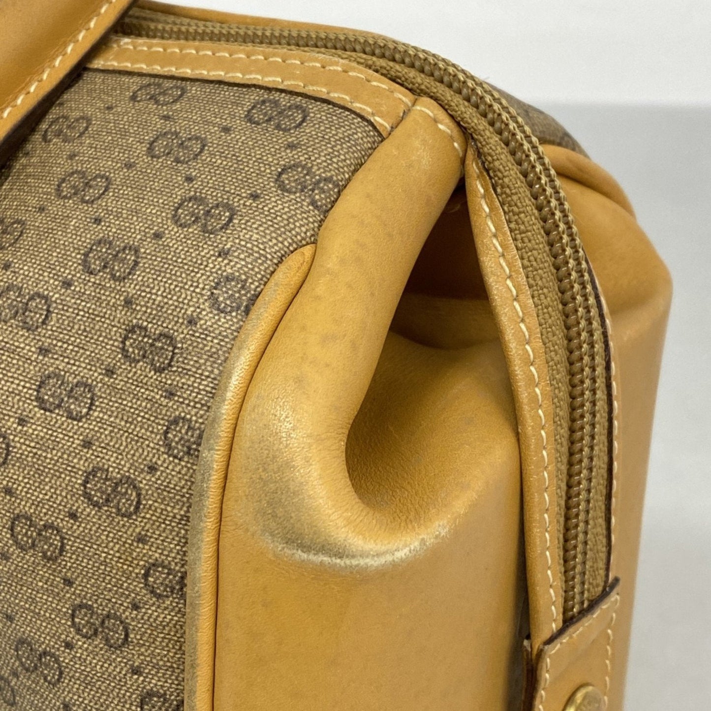 Gucci Brown Pvc Handbag