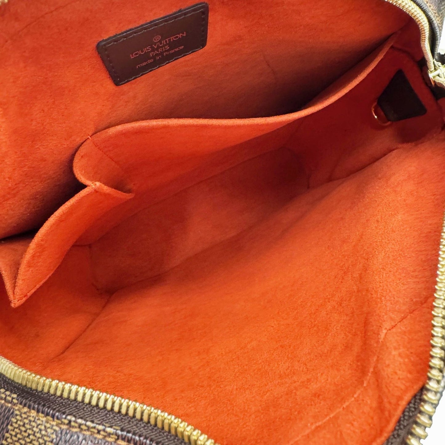 Louis Vuitton Brown Pvc Leather Shoulder Bag