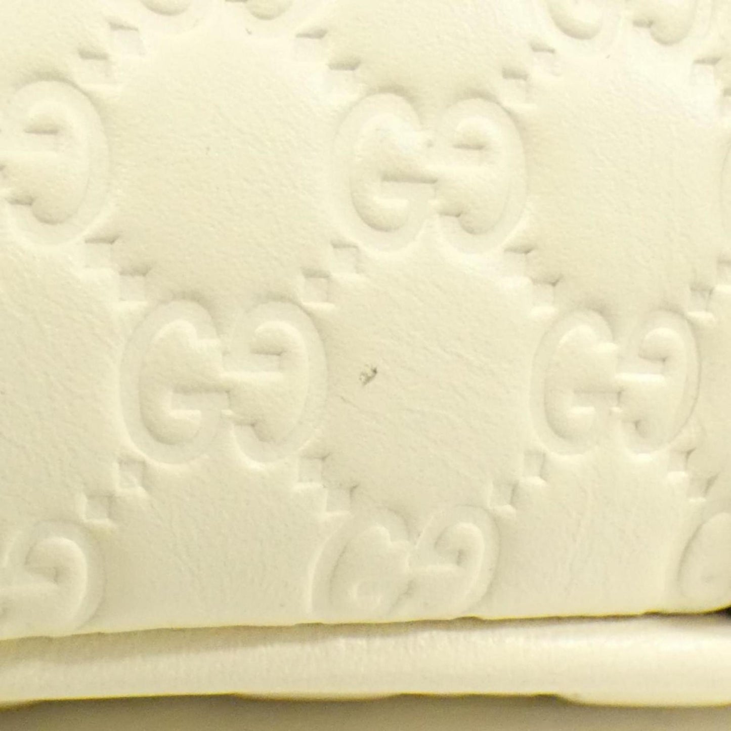 Gucci Ivory Micro Gg Leather Handbag