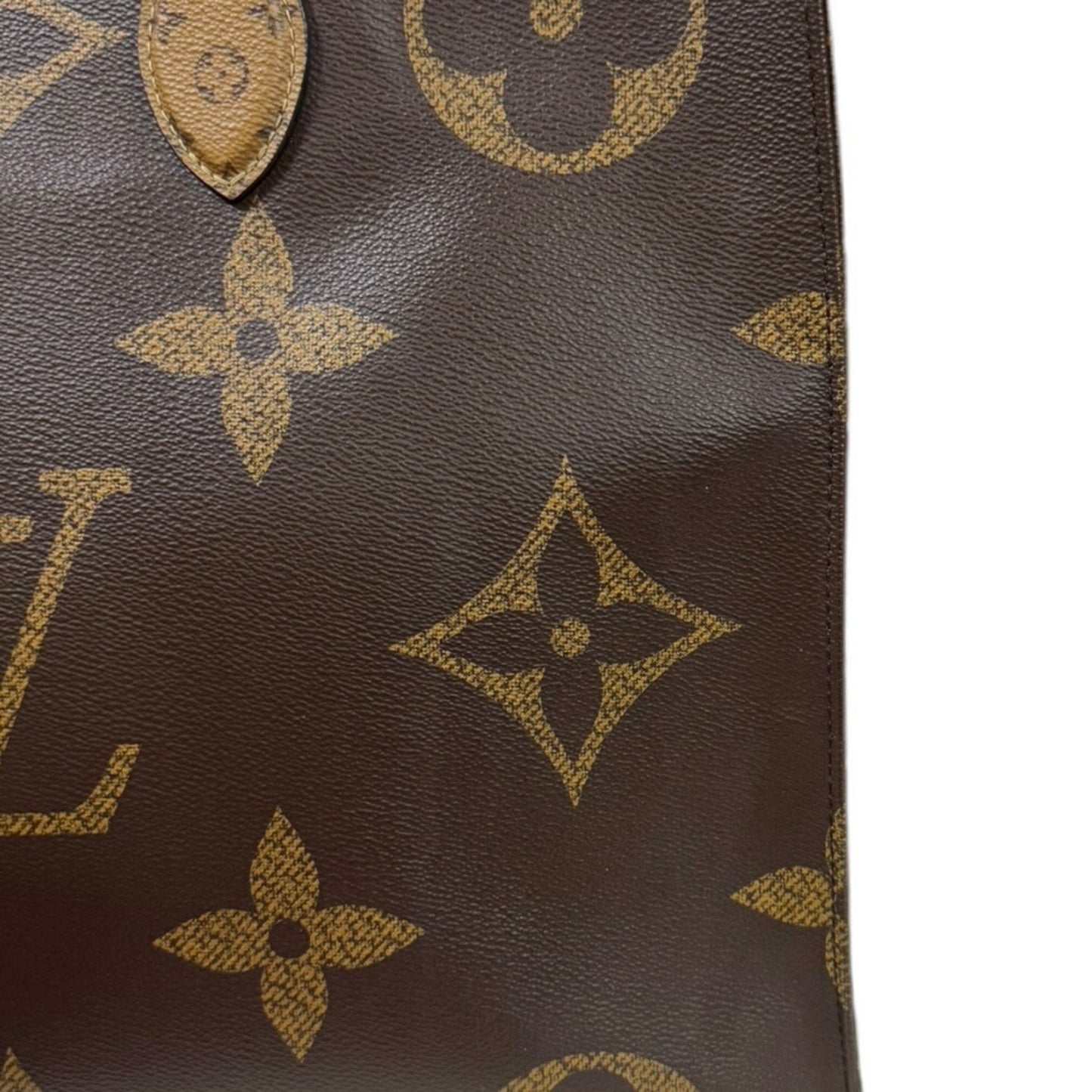 Louis Vuitton Brown Monogram Canvas Shoulder Bag