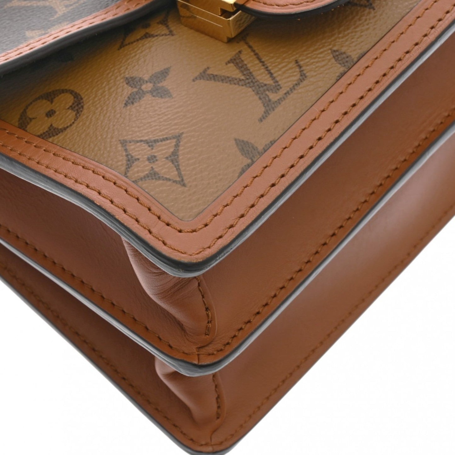 Louis Vuitton Brown Monogram Canvas Shoulder Bag
