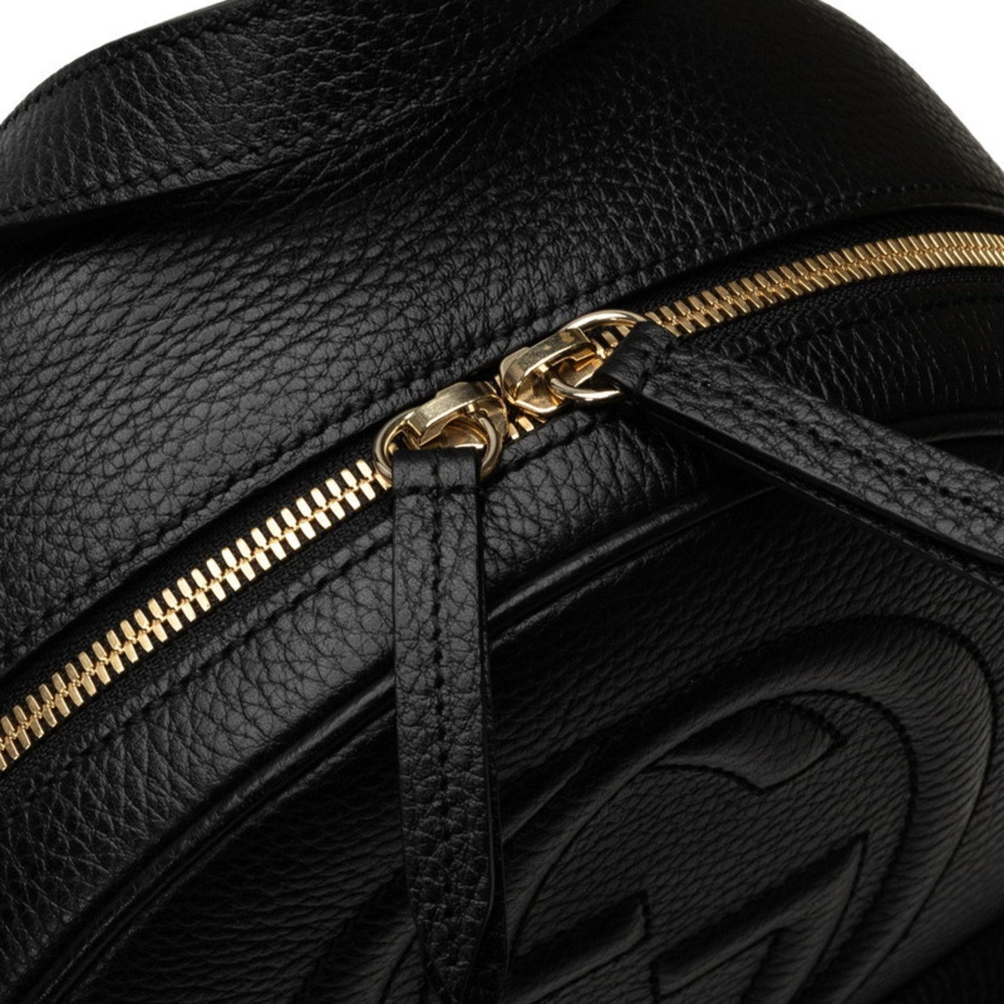 Gucci Soho Black Leather Backpack
