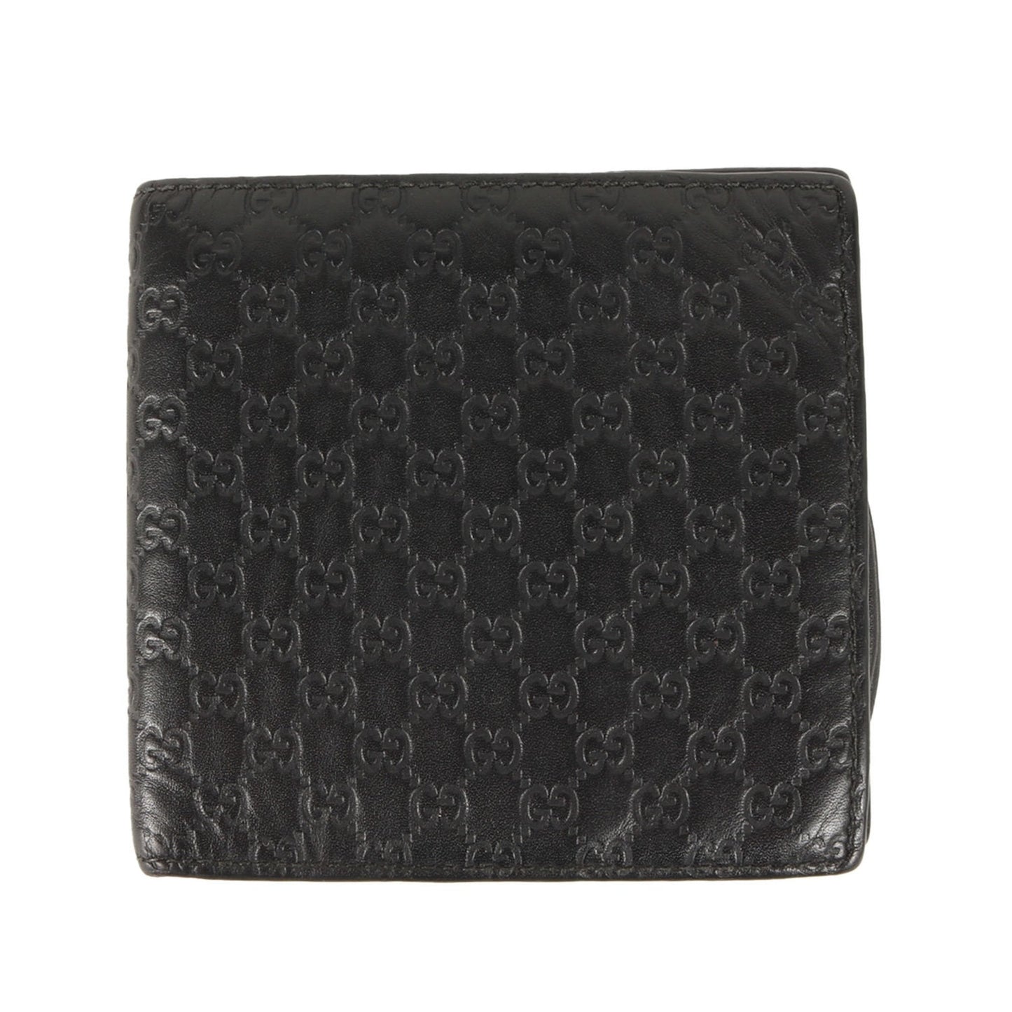 Gucci Black Leather Wallet (Bi-Fold) ()