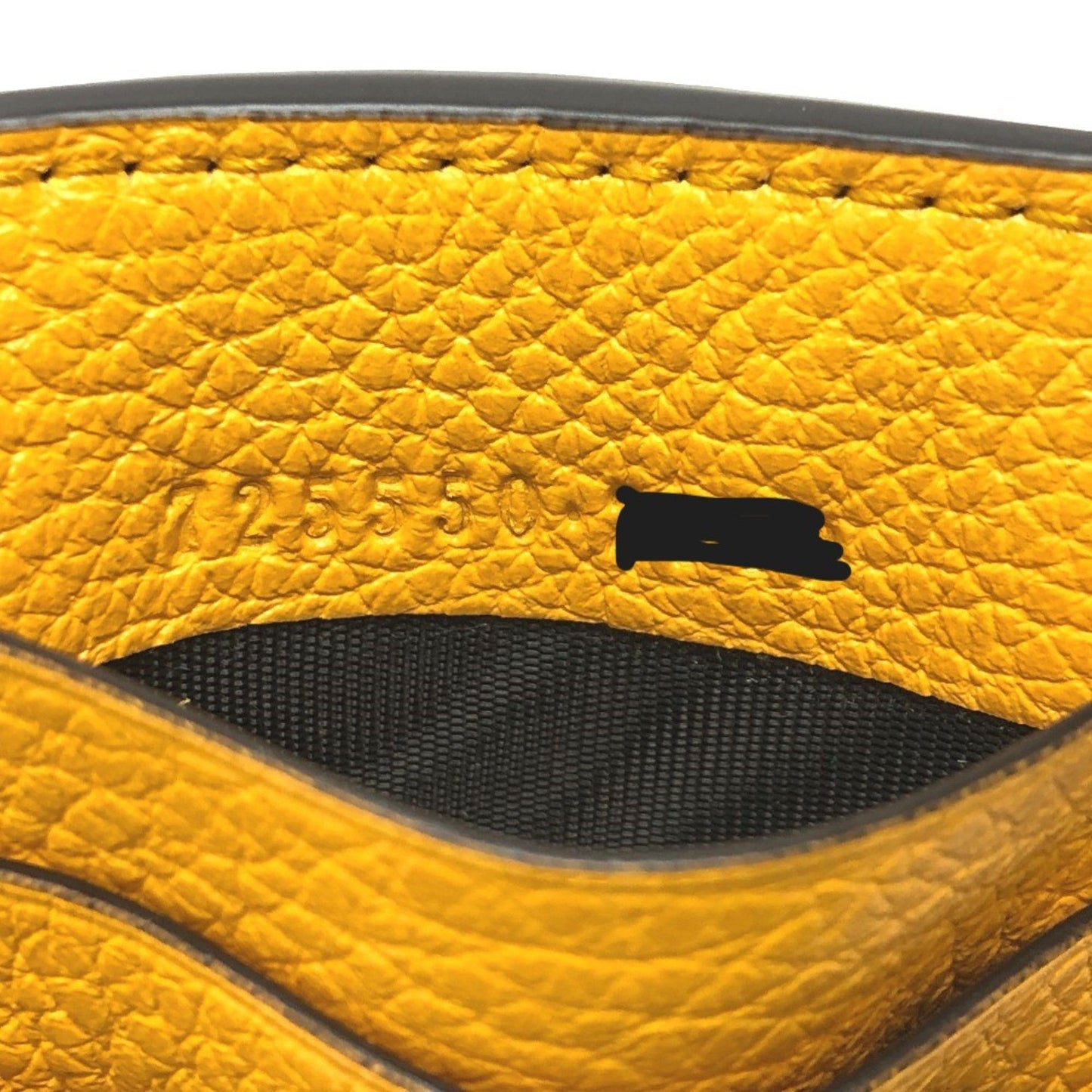 Gucci Yellow Leather Coin Purse/Coin Case
