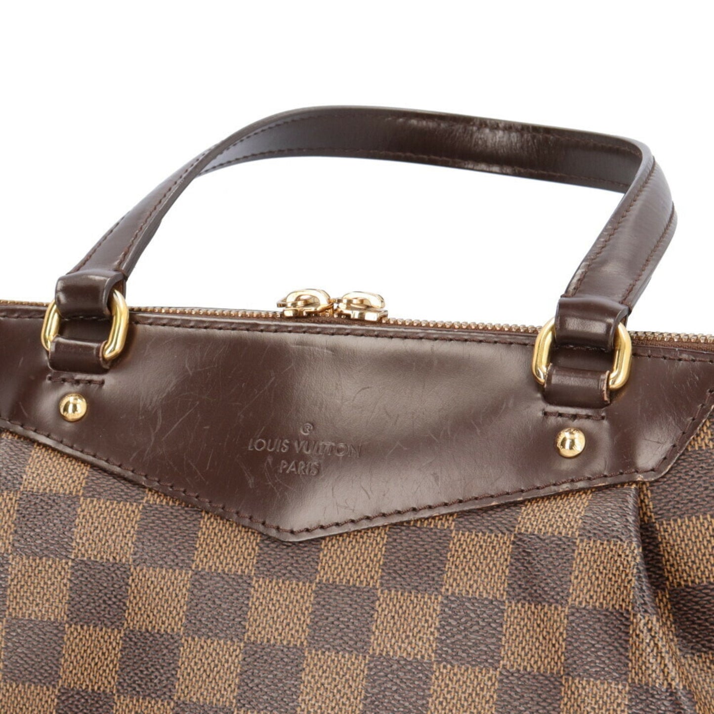 Louis Vuitton Brown Damier Canvas Shoulder Bag