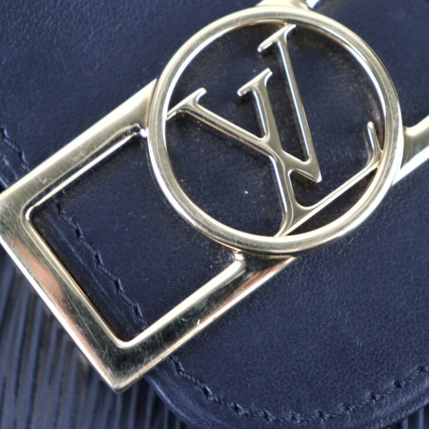 Louis Vuitton Black Epi Leather Handbag Shoulder Bag