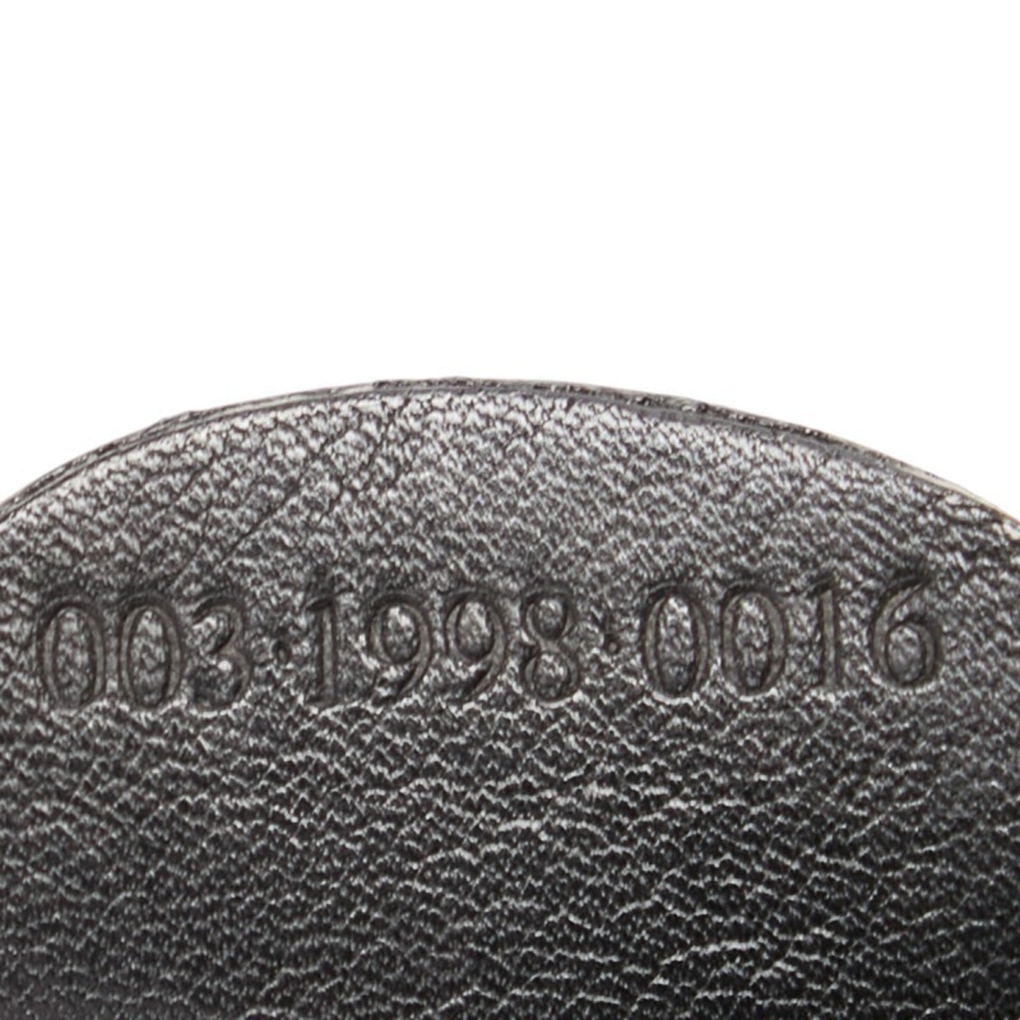 Gucci Black Leather Backpack