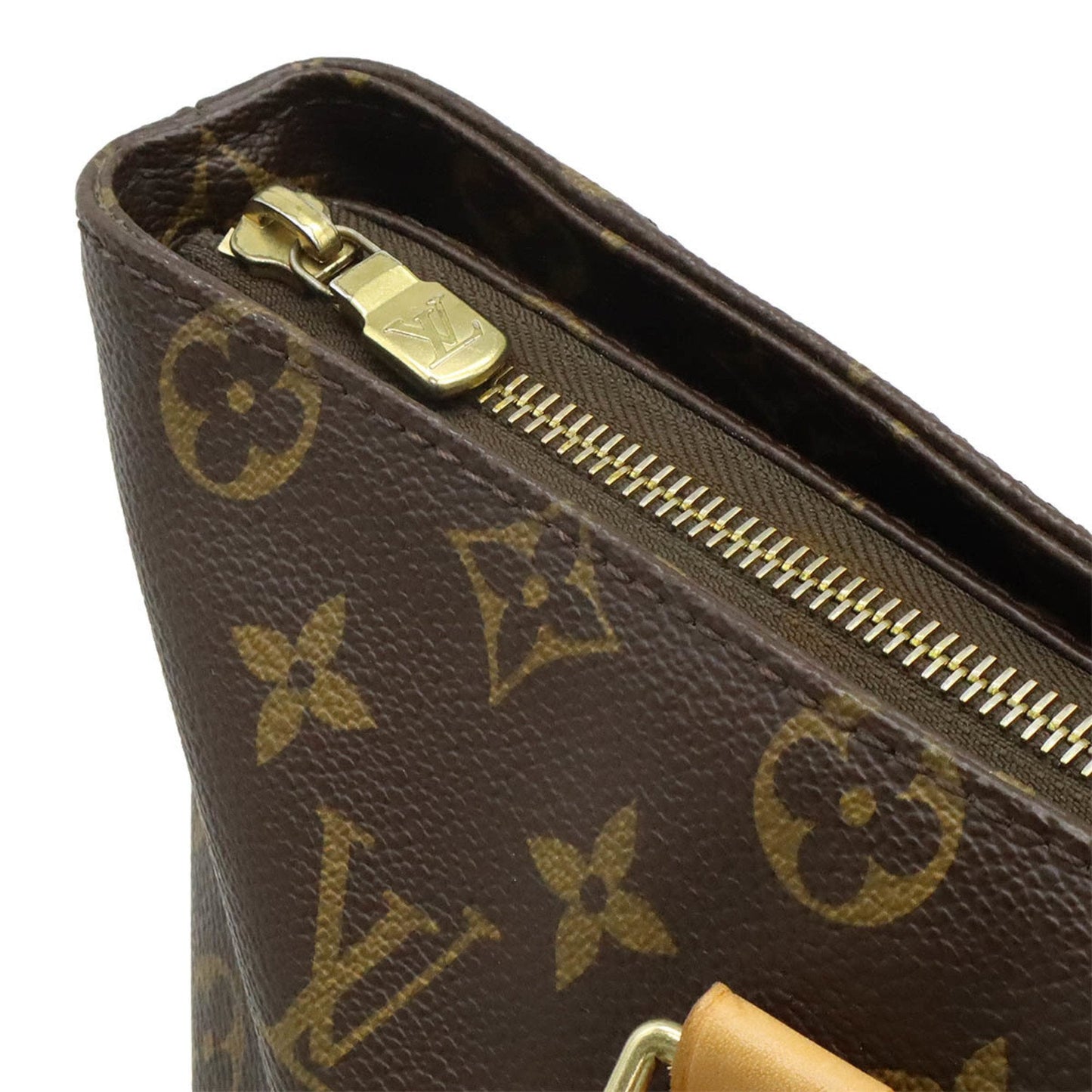 Louis Vuitton Brown Monogram Shoulder Bag Tote Bag
