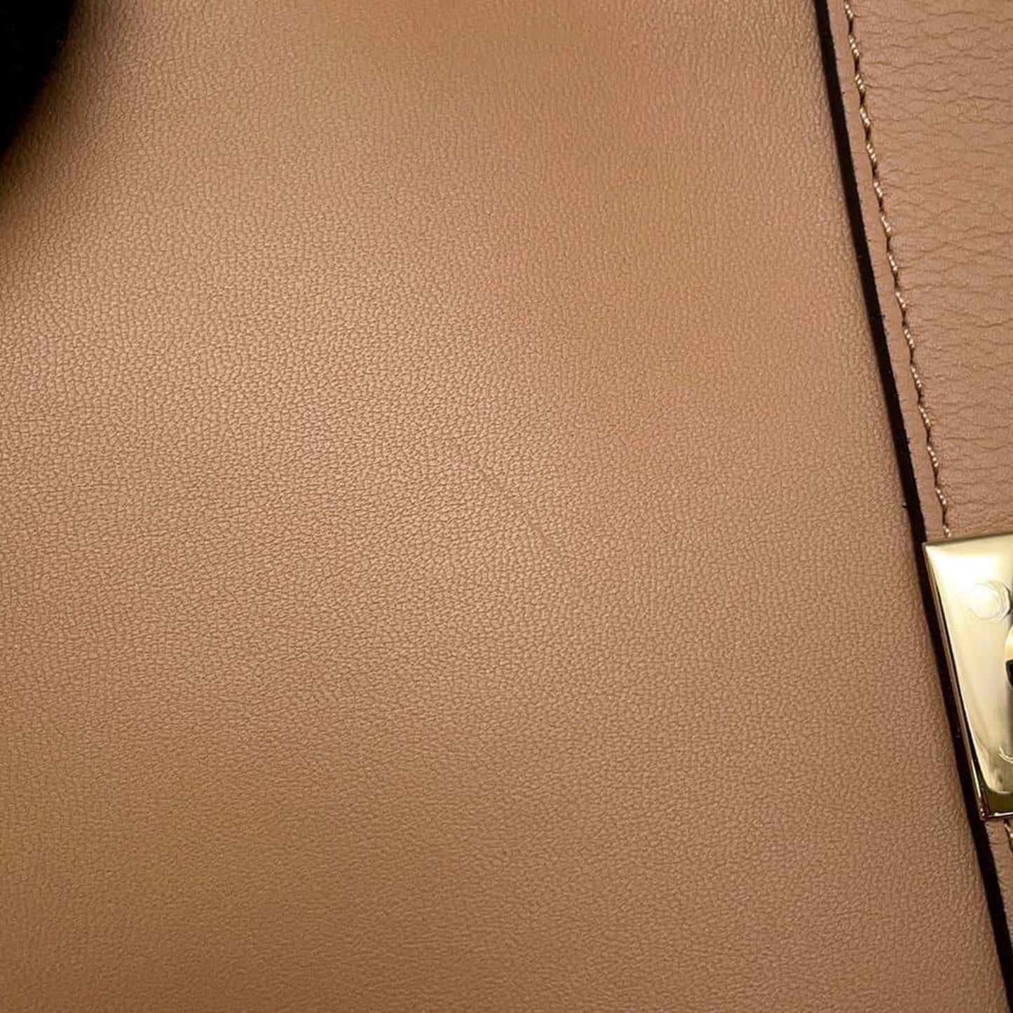 Louis Vuitton Camel Leather Shoulder Bag