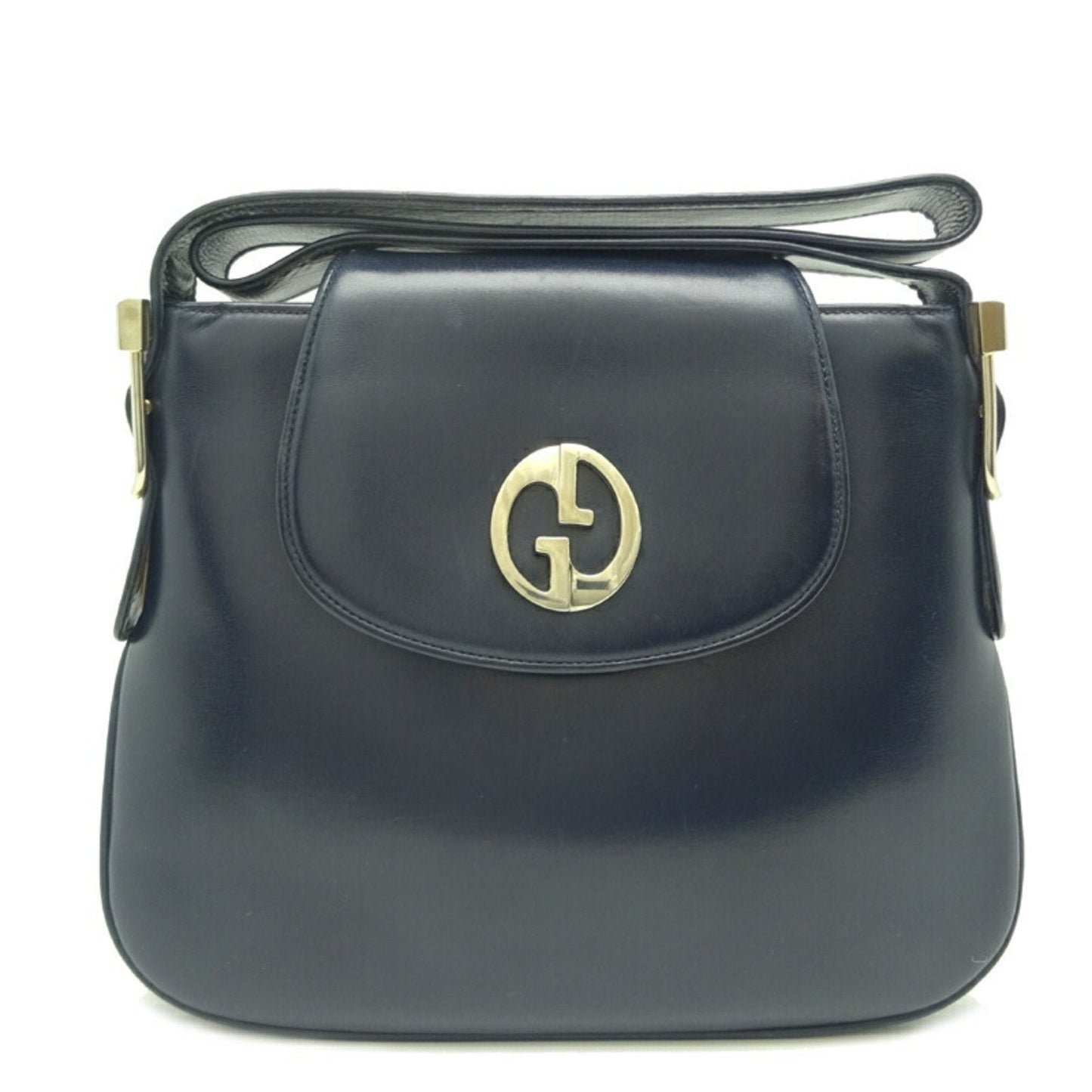 Gucci Black Leather Shoulder Bag ()