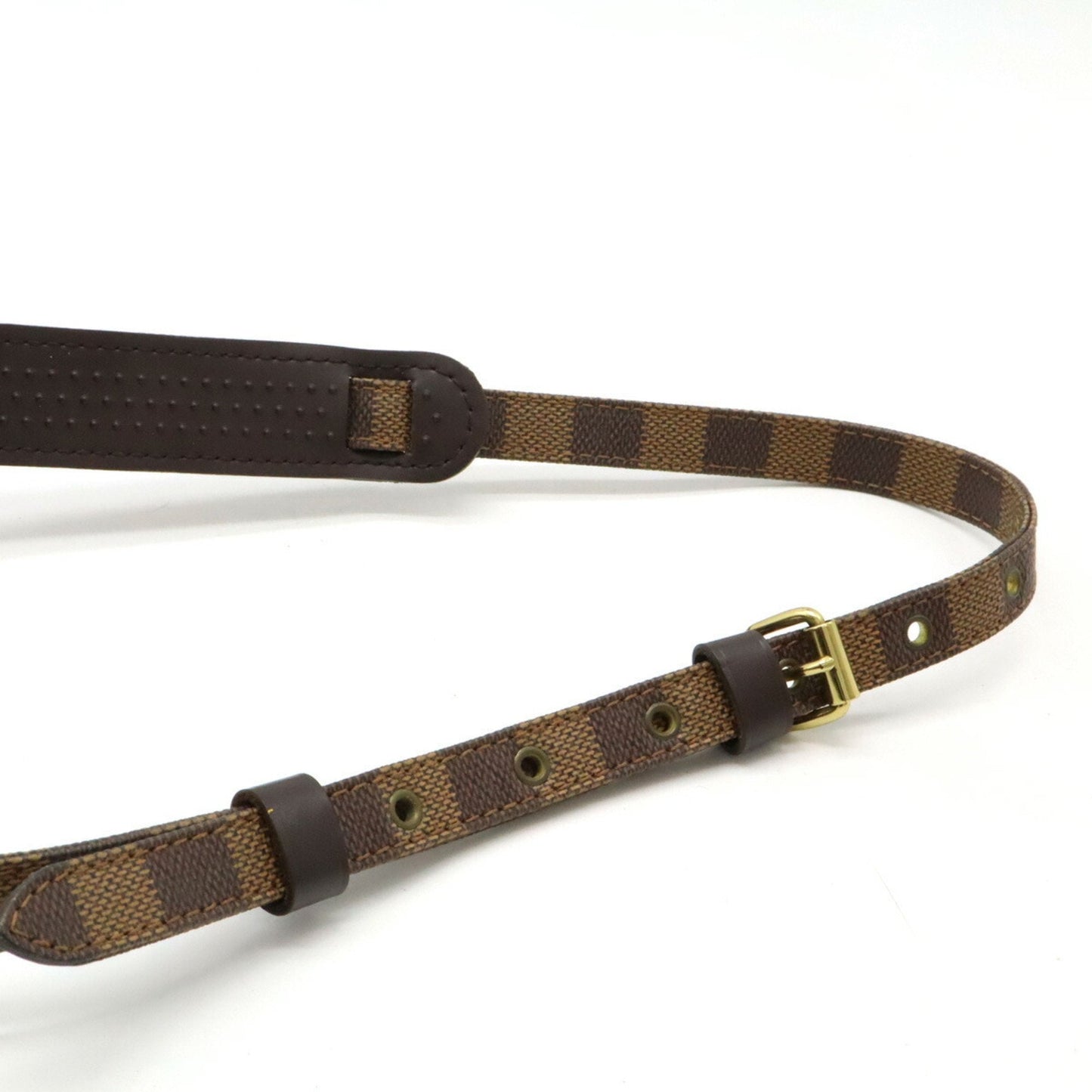 Louis Vuitton Brown Damier Canvas Galle Pvc Shoulder Bag