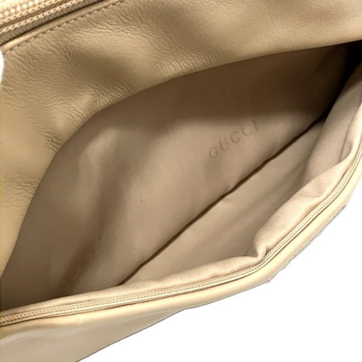 Gucci Beige Leather Handbag