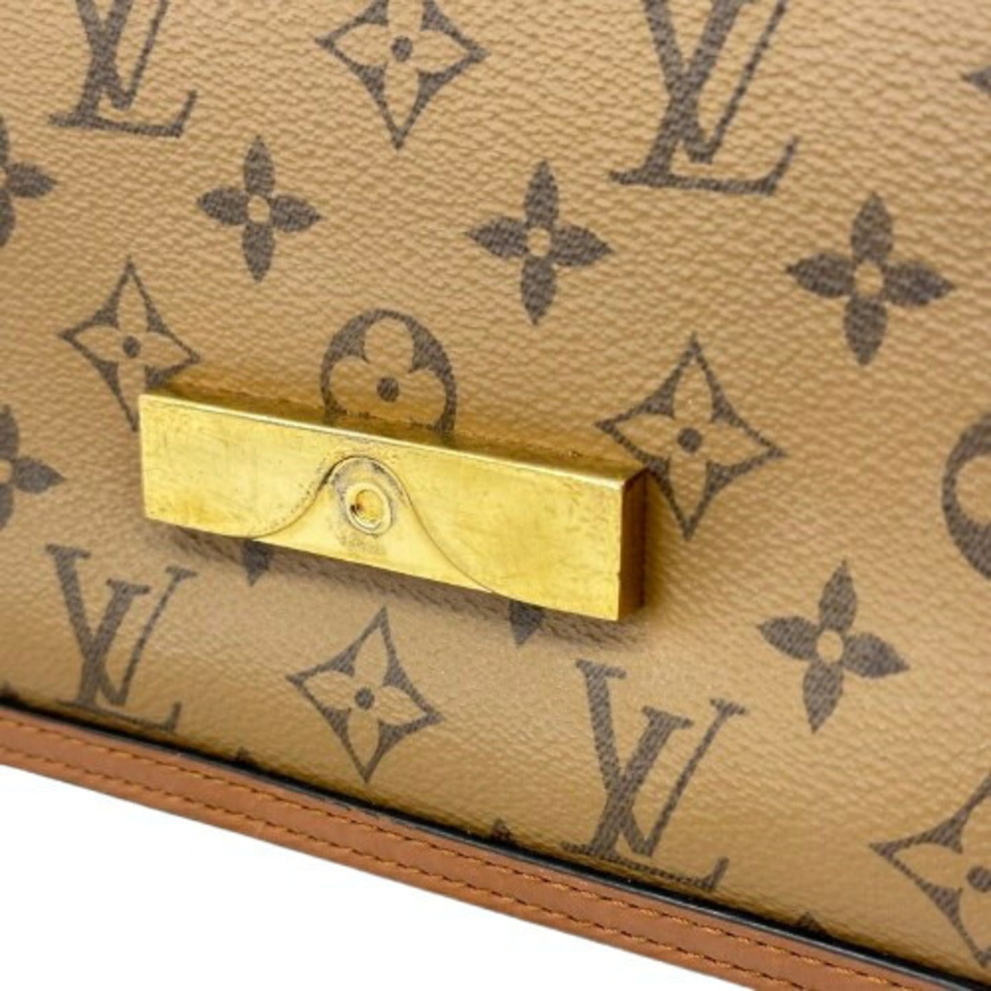 Louis Vuitton Monogram Reverse Monogram Reverse Shoulder Bag