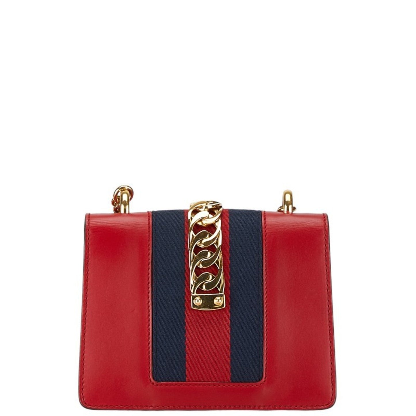 Gucci Red Color Leather Shoulder Bag