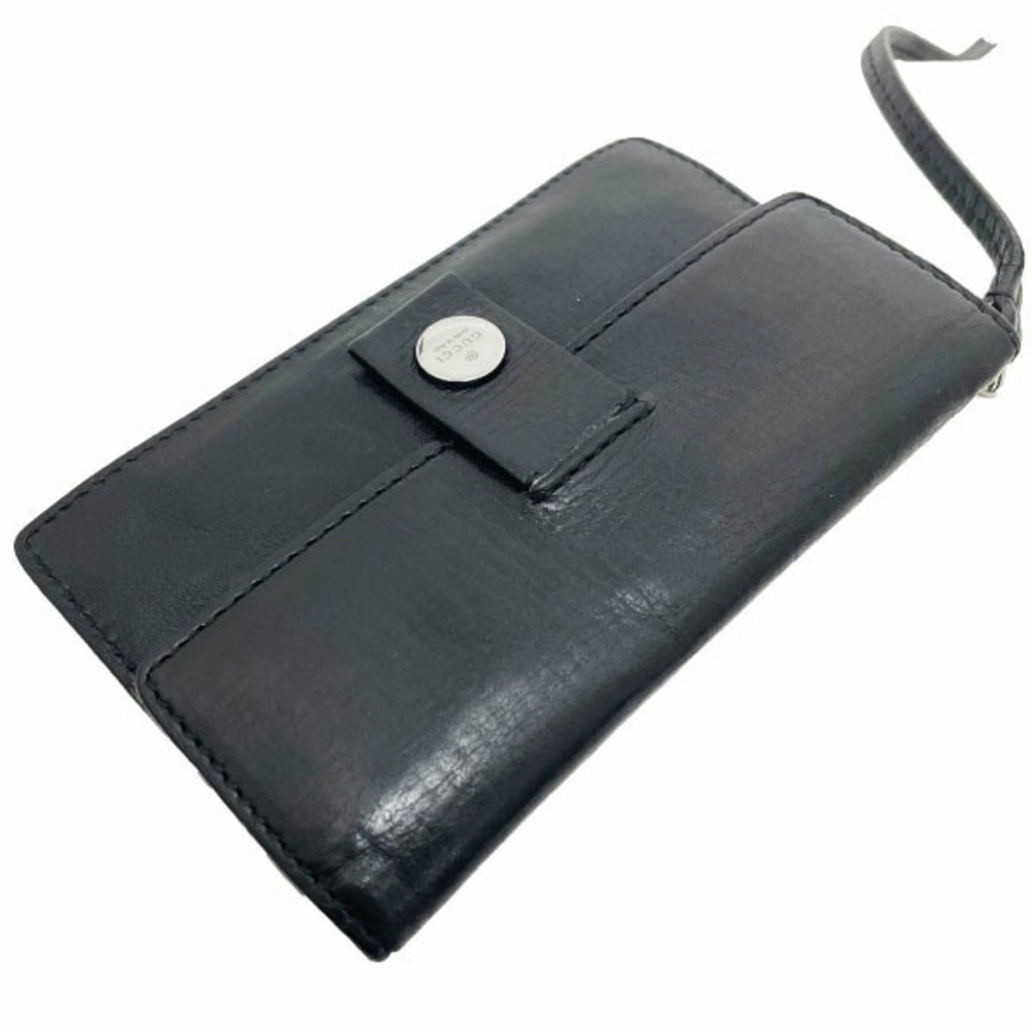 Gucci Black Leather Coin Purse/Coin Case