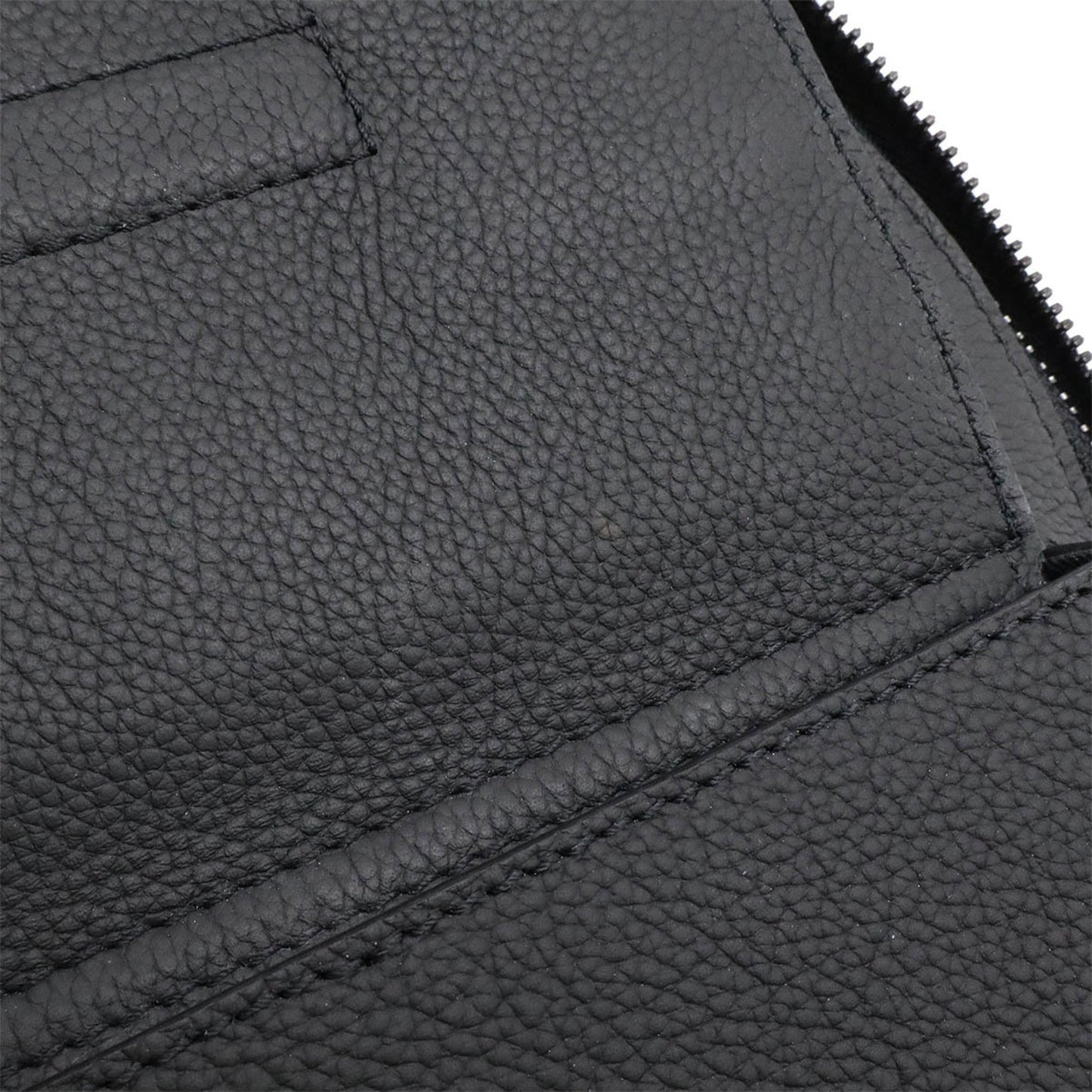 Louis Vuitton Black Noir Leather Shoulder Bag Sling Bag