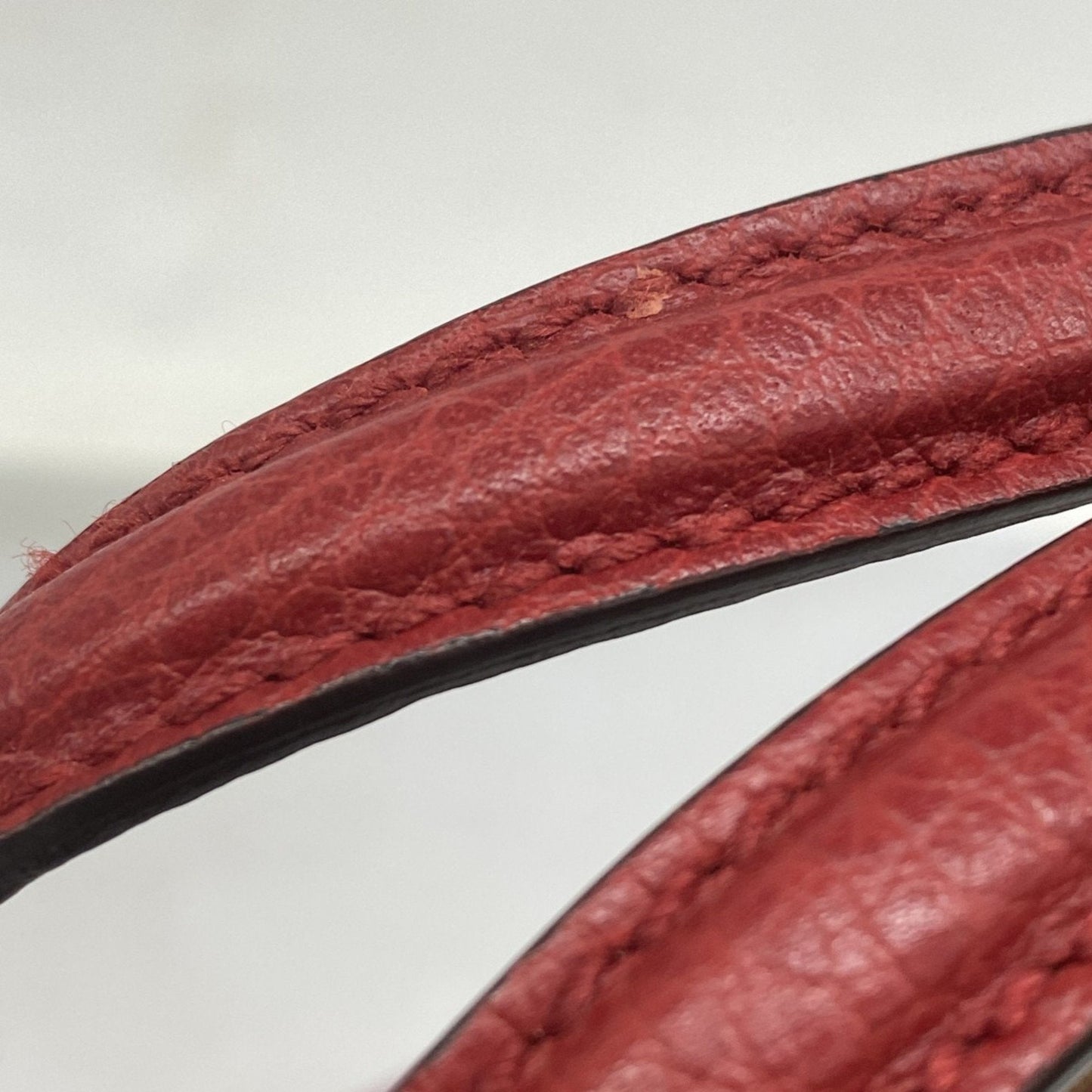 Gucci Pink Red Color Leather Handbag