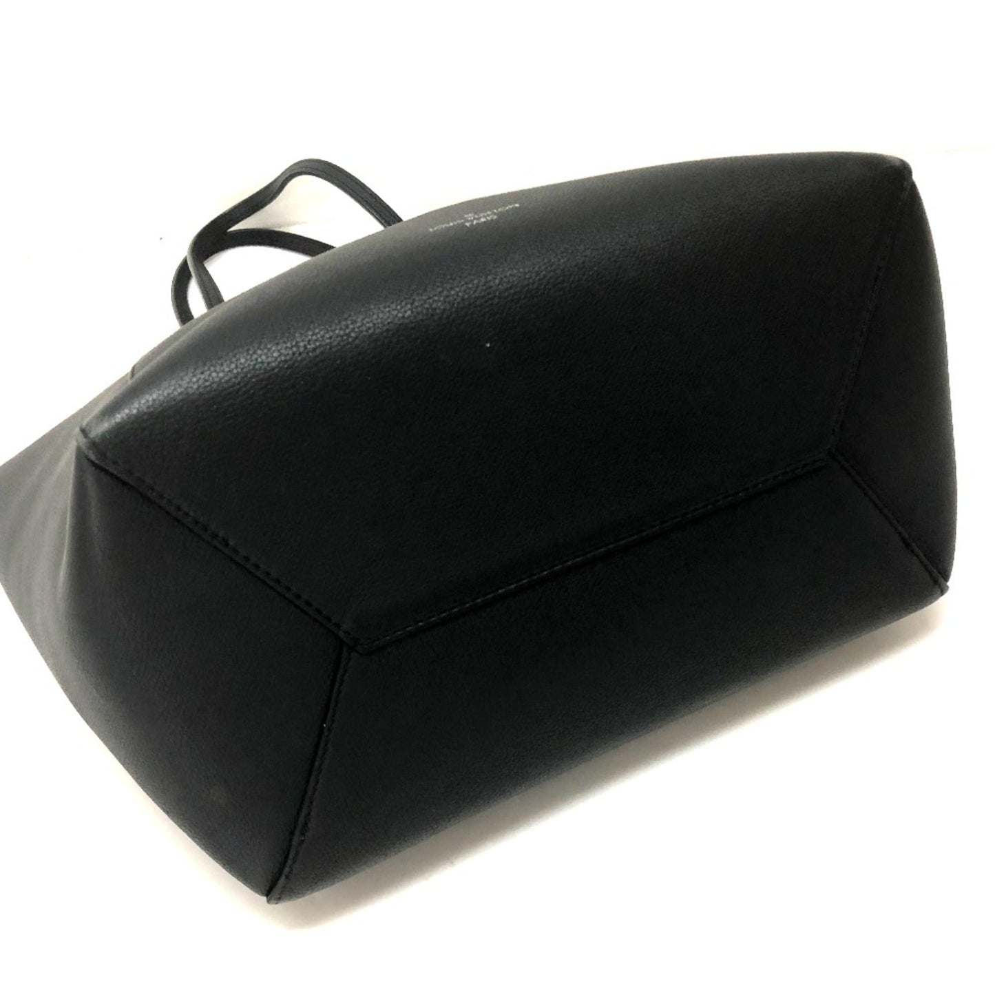 Louis Vuitton Black Leather Shoulder Bag