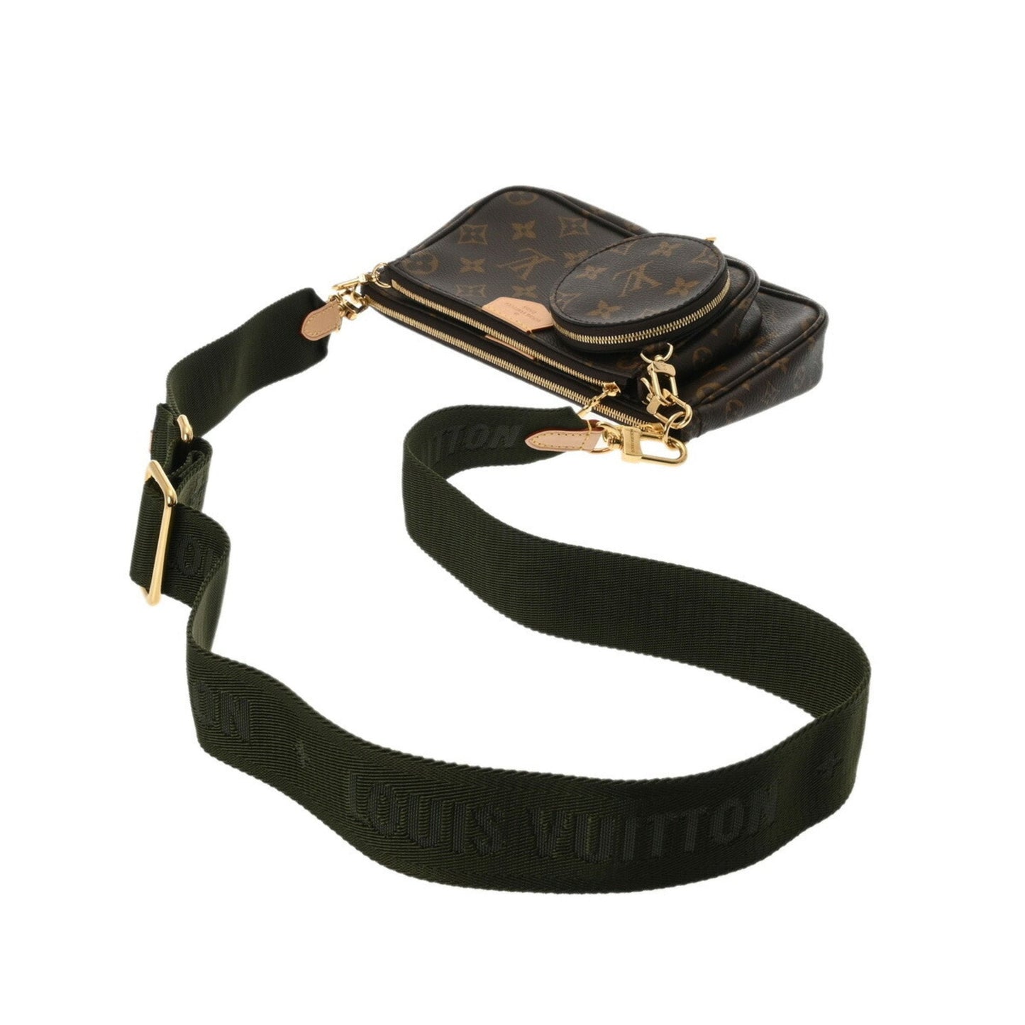 Louis Vuitton Khaki Monogram Monogram Pochette Pouch Shoulder Bag