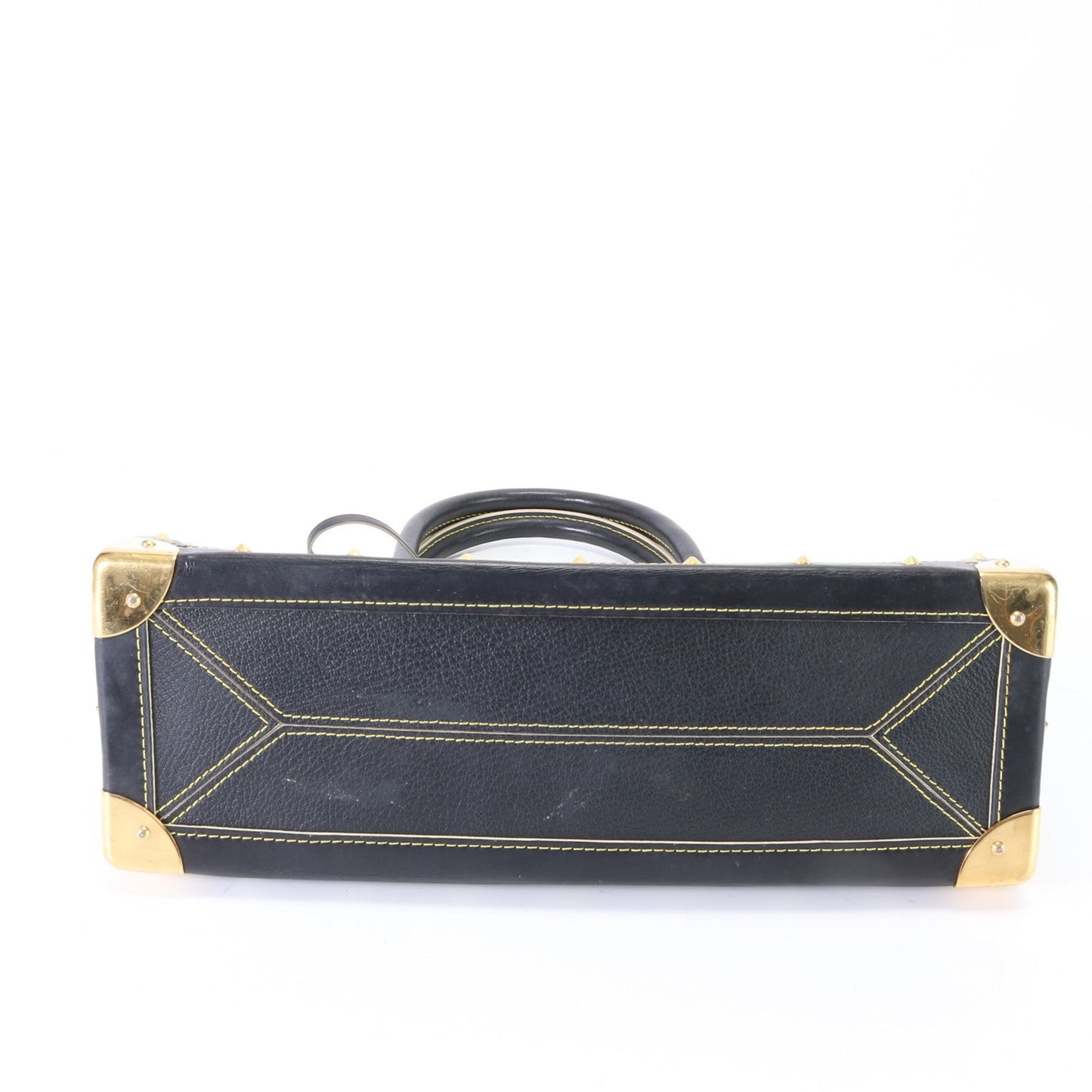 Louis Vuitton Noir Leather Shoulder Bag