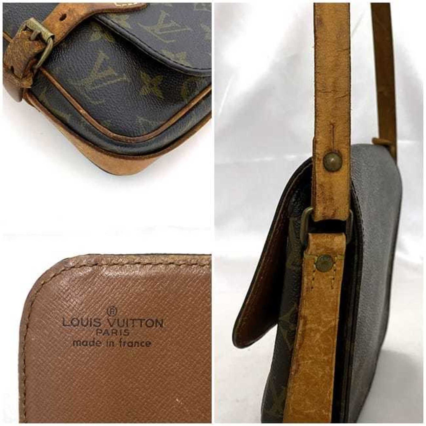 Louis Vuitton Brown Monogram Monogram Leather Shoulder Bag