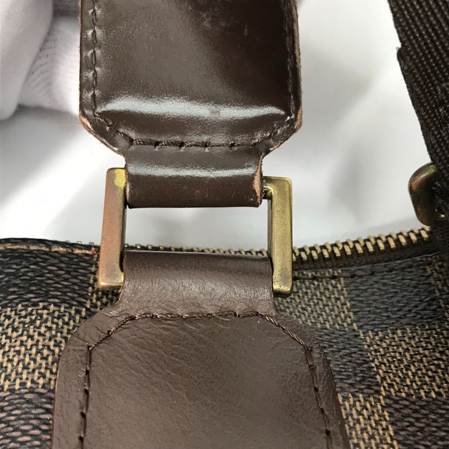 Louis Vuitton Brown Ebene Damier Canvas Pochette Shoulder Bag