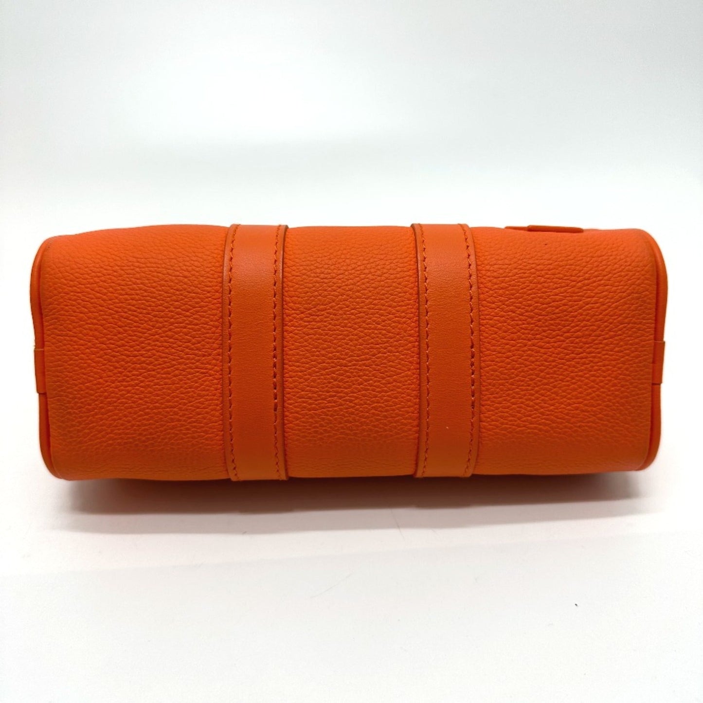 Louis Vuitton Orange Leather Shoulder Bag