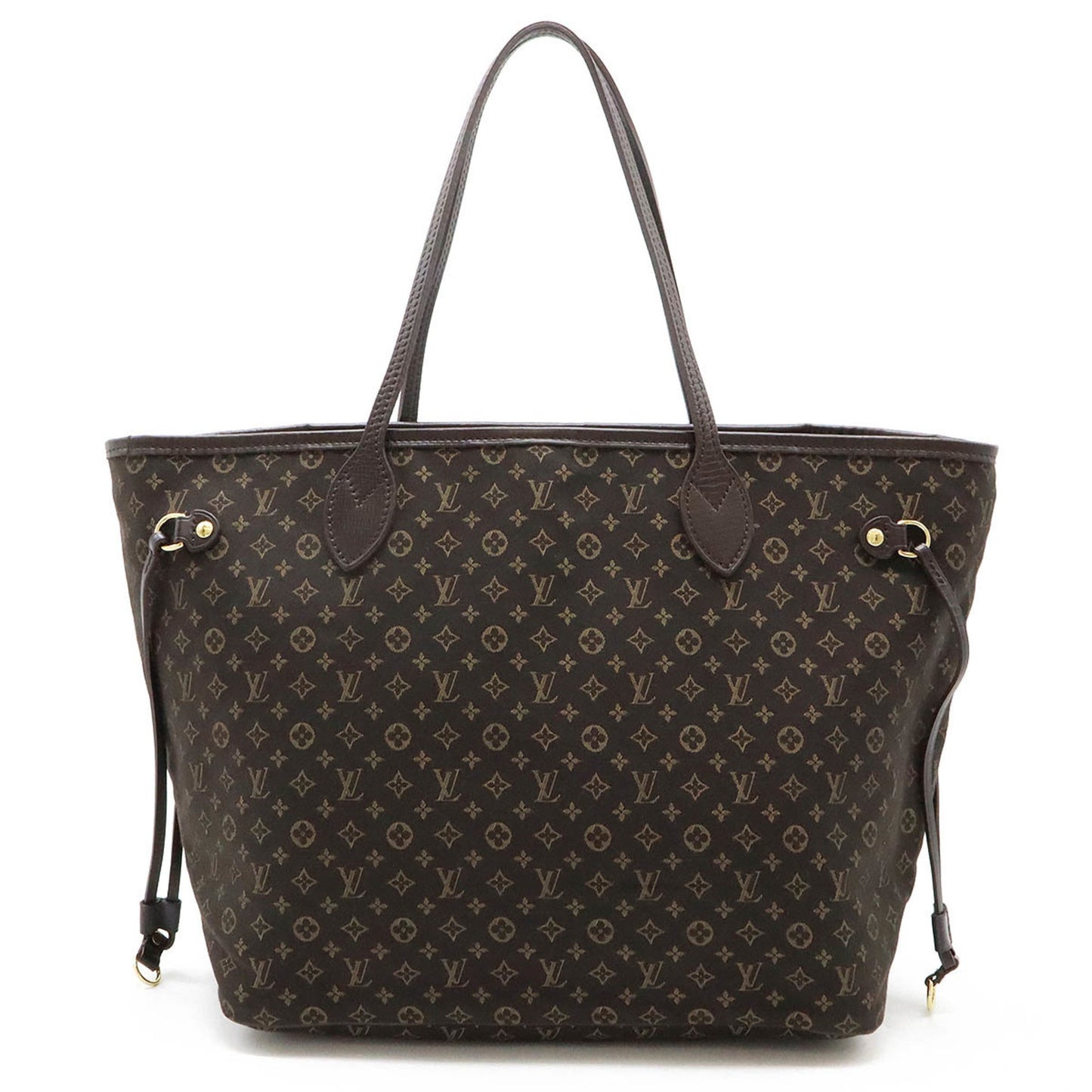 Louis Vuitton Fusain Canvas Leather Shoulder Bag Tote Bag ()