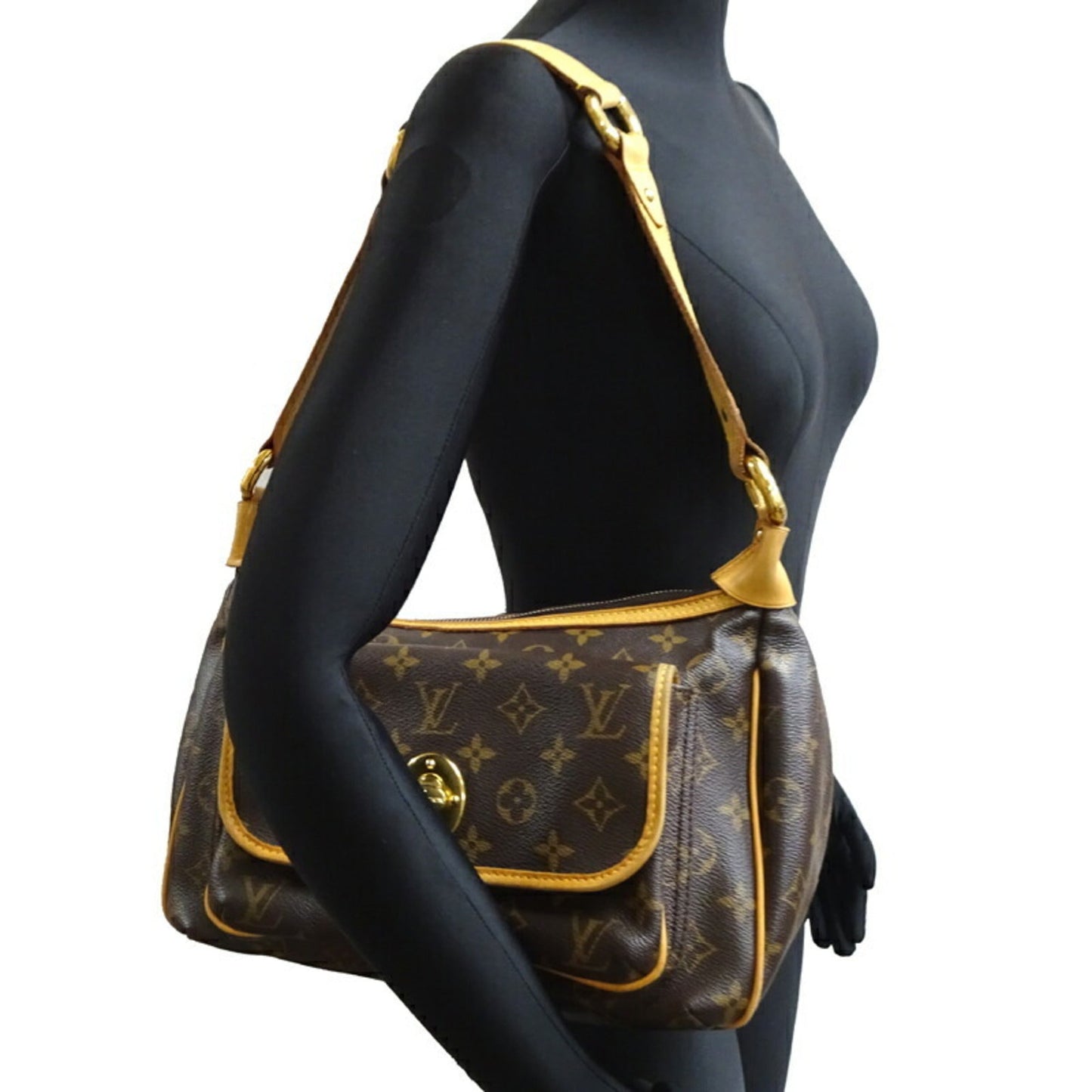 Louis Vuitton Brown Monogram Shoulder Bag