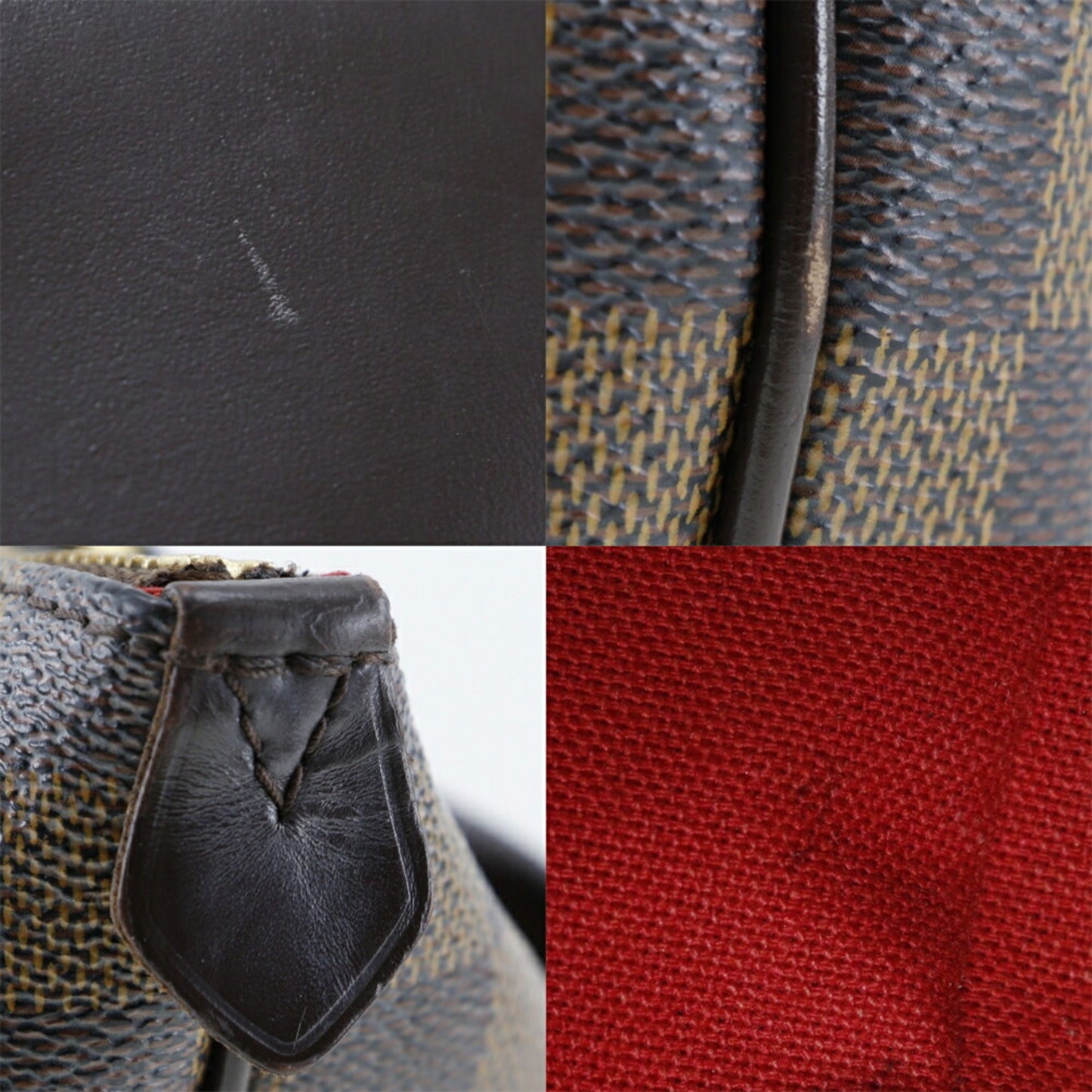 Louis Vuitton Damier Brown Damier Canvas Shoulder Bag