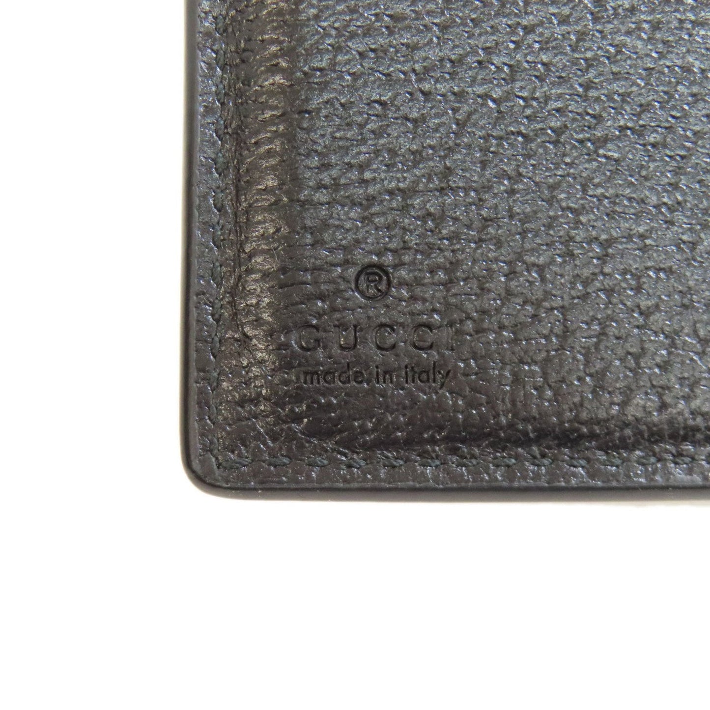 Gucci Black Leather Wallet (Bi-Fold)
