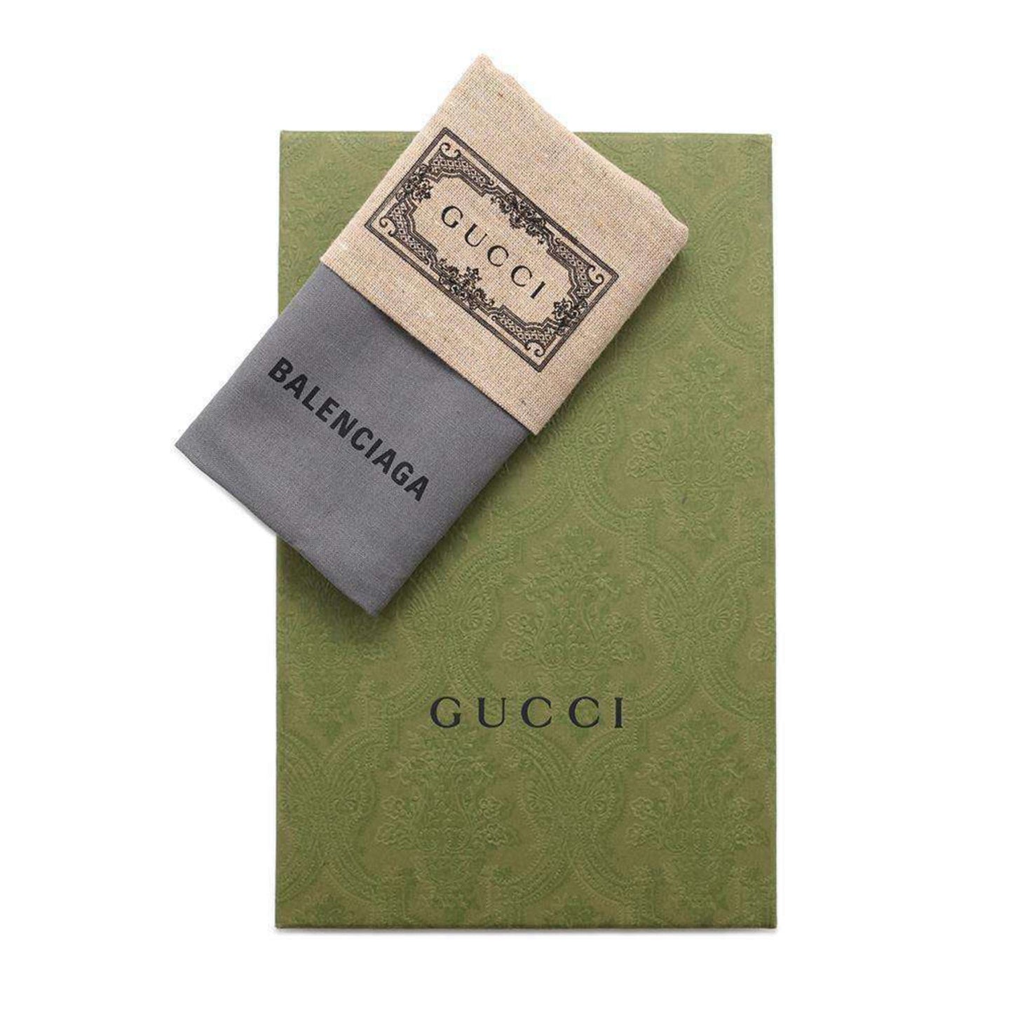 Gucci Beige Brown Canvas Leather Long Wallet (Bi-Fold)