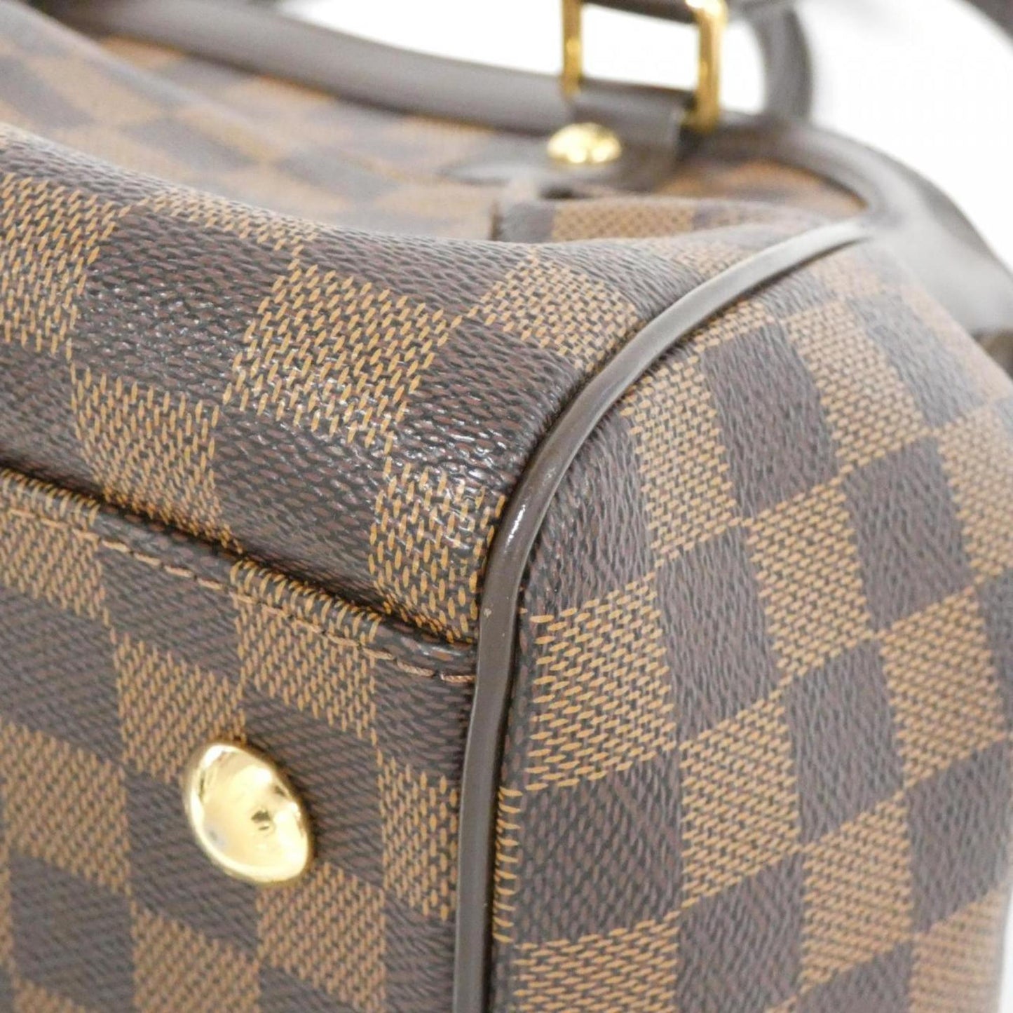 Louis Vuitton Ebene Coated Canvas Handbag Shoulder Bag