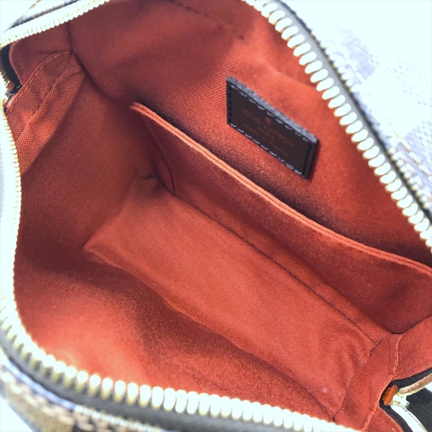 Louis Vuitton Brown Leather Shoulder Bag