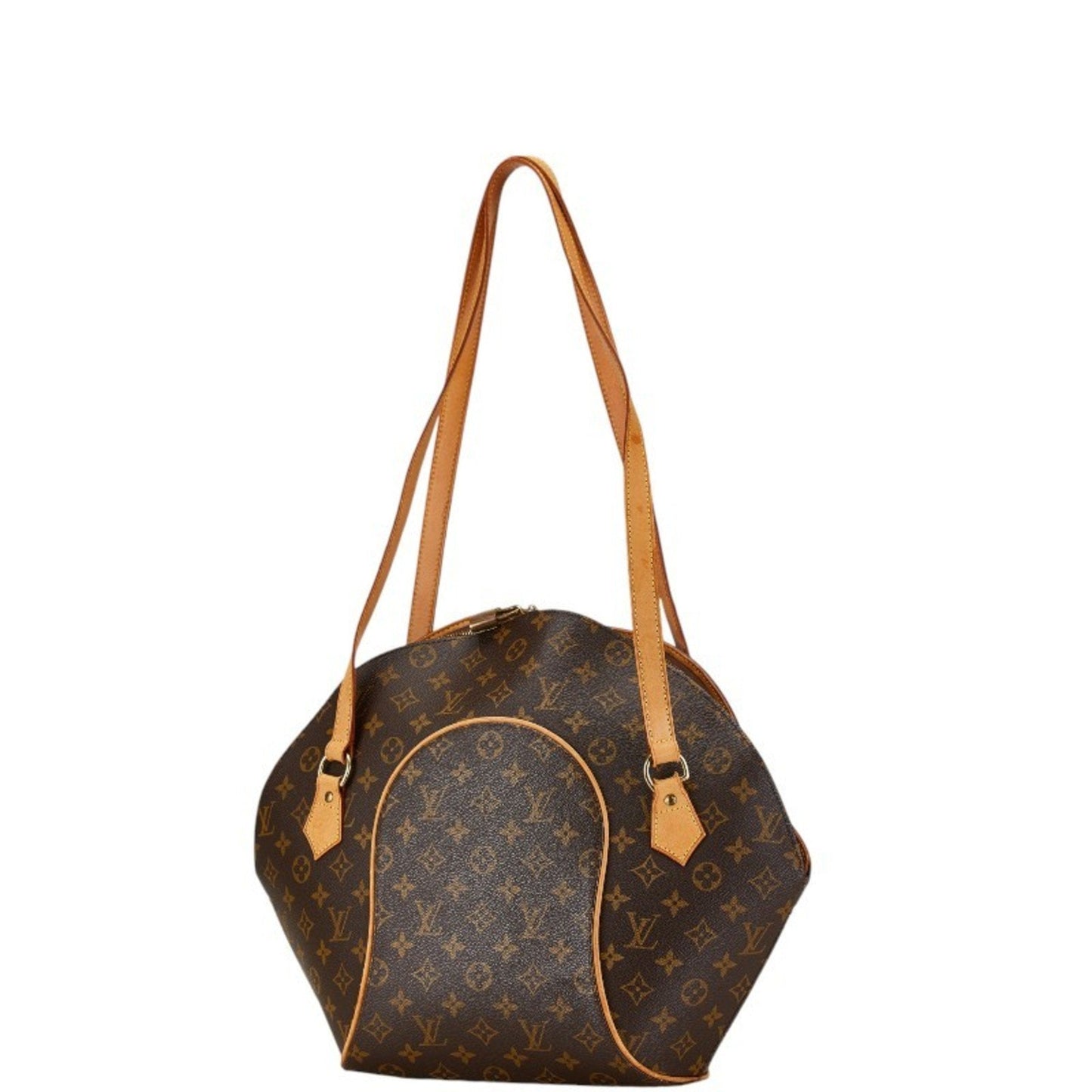 Louis Vuitton Brown Pvc Leather Shoulder Bag